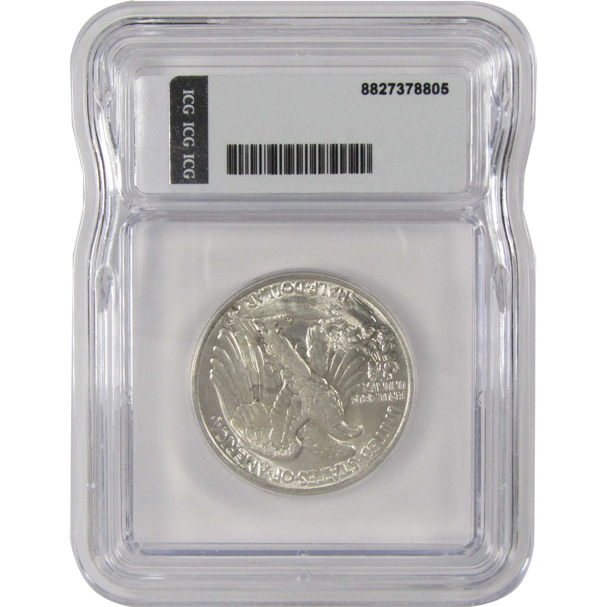 1943 Liberty Walking Silver Half Dollar MS 62 ICG 50c Coin SKU:I29178