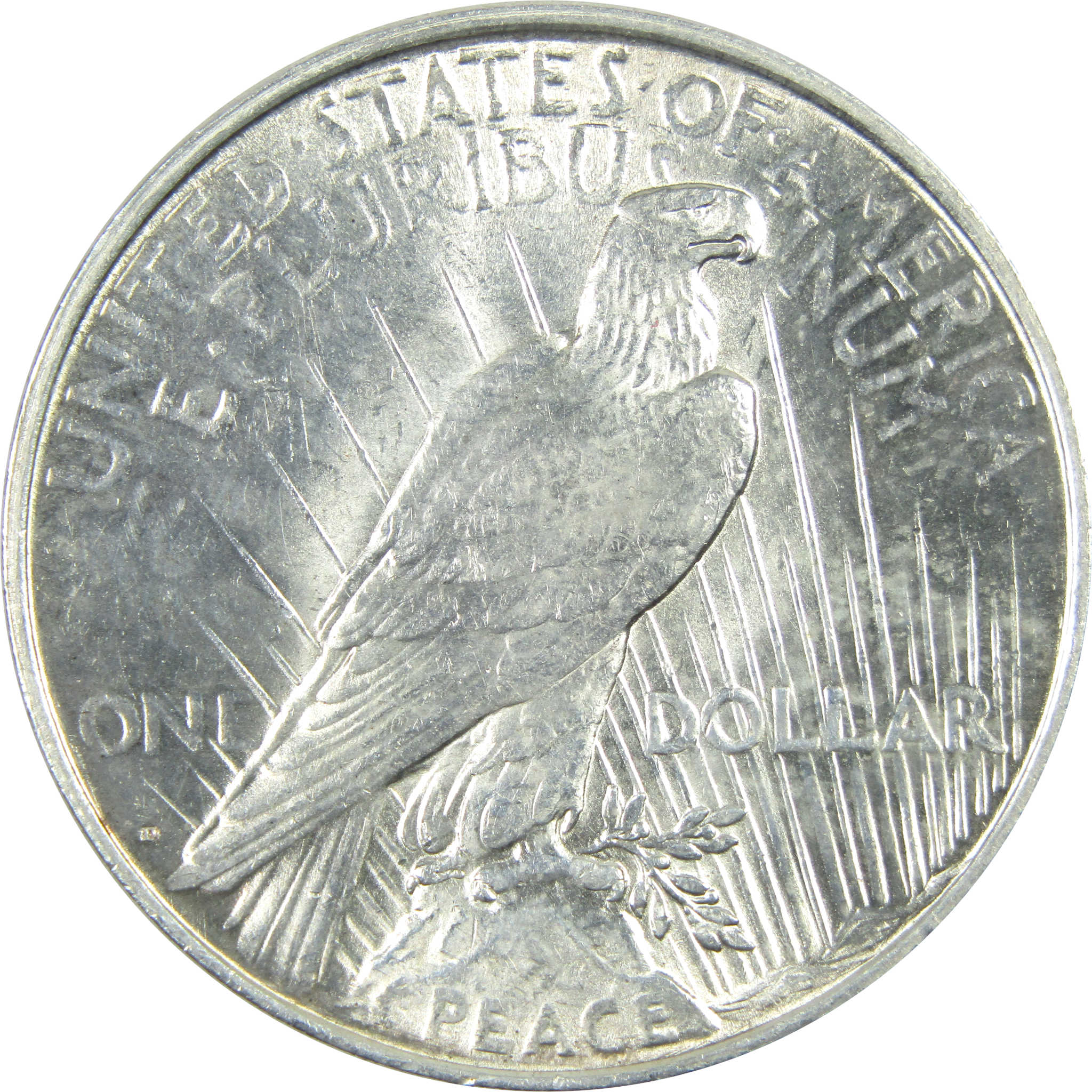 1923 D Peace Dollar Choice About Uncirculated Silver $1 SKU:I14359