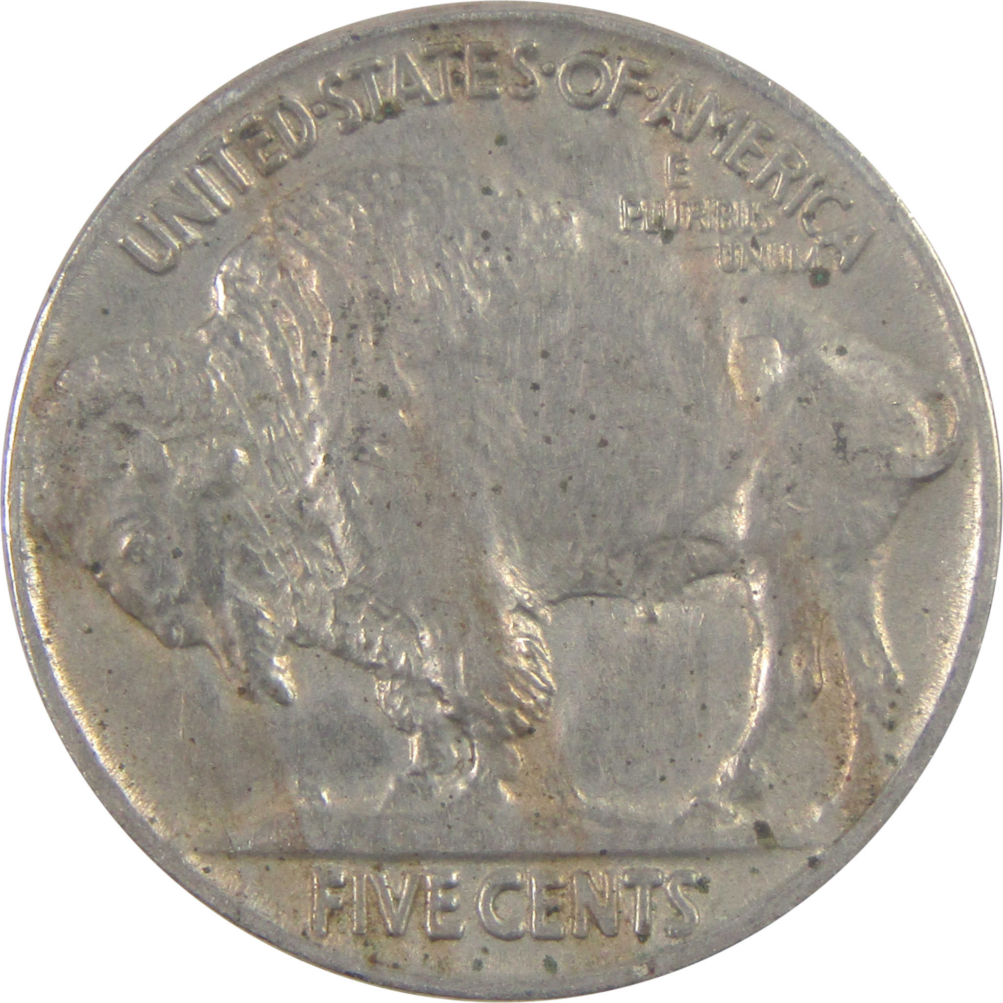 1913 Type 2 Indian Head Buffalo Nickel VF Very Fine 5c Coin SKU:I16738