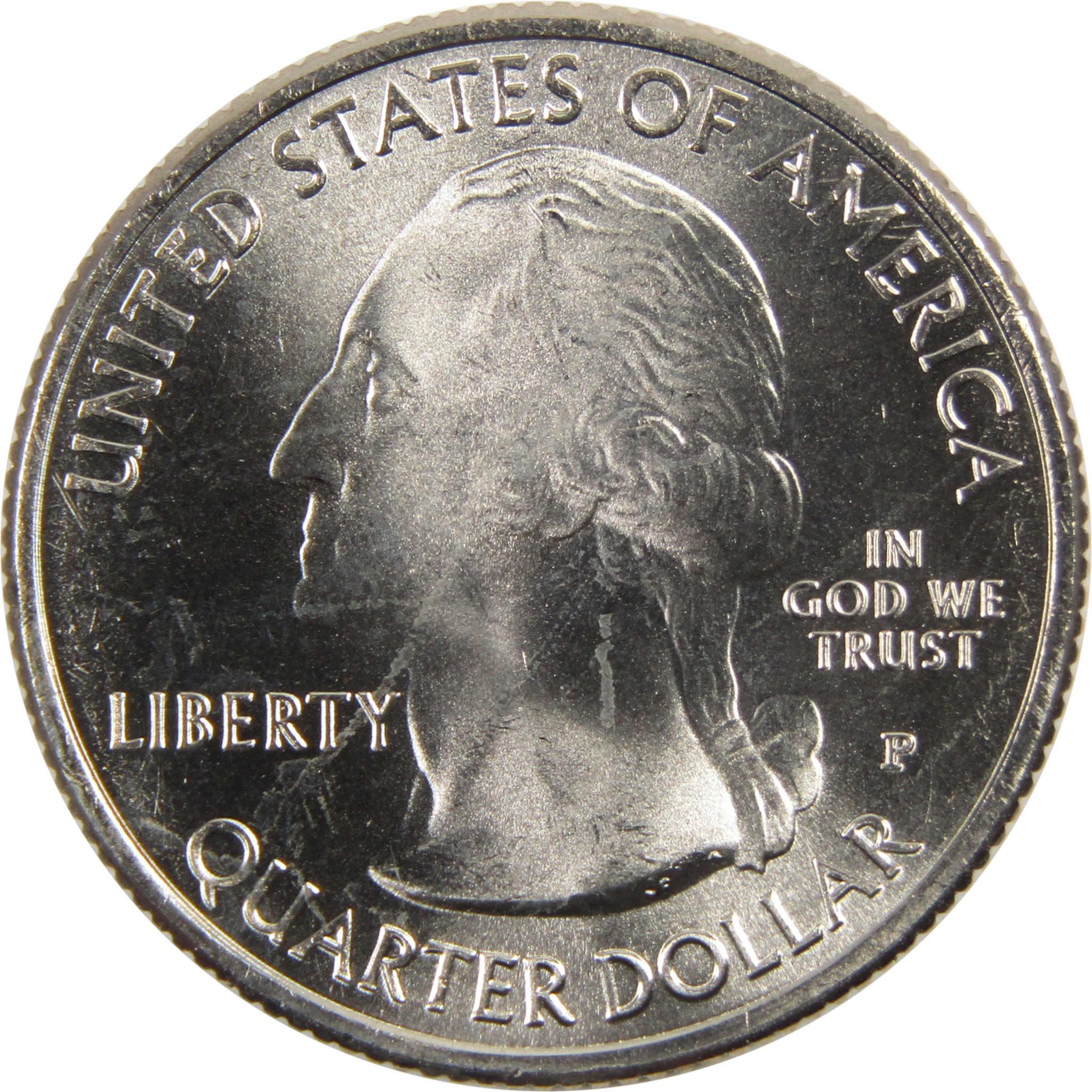 2016 P Cumberland Gap National Park Quarter BU Uncirculated Clad 25c