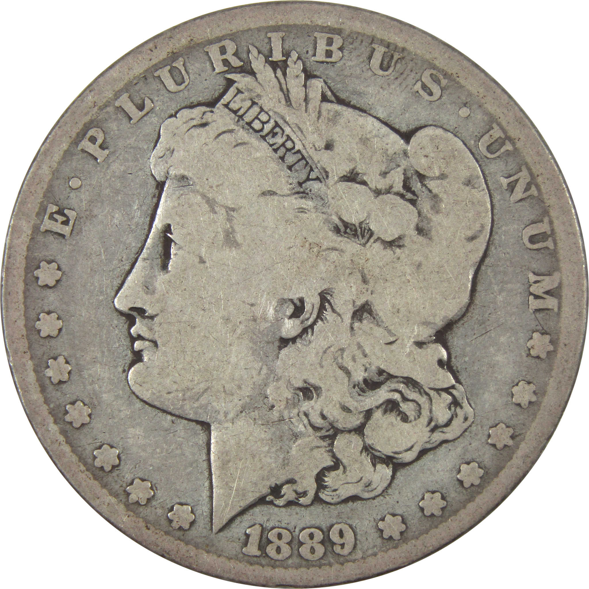 1889 CC Morgan Dollar AG About Good Silver $1 Coin SKU:I14812 - Morgan coin - Morgan silver dollar - Morgan silver dollar for sale - Profile Coins &amp; Collectibles