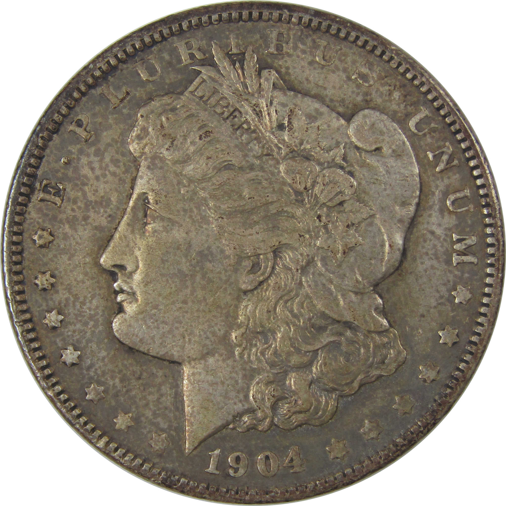 1904 Morgan Dollar XF EF Extremely Fine Silver $1 Coin SKU:I22823 - Morgan coin - Morgan silver dollar - Morgan silver dollar for sale - Profile Coins &amp; Collectibles
