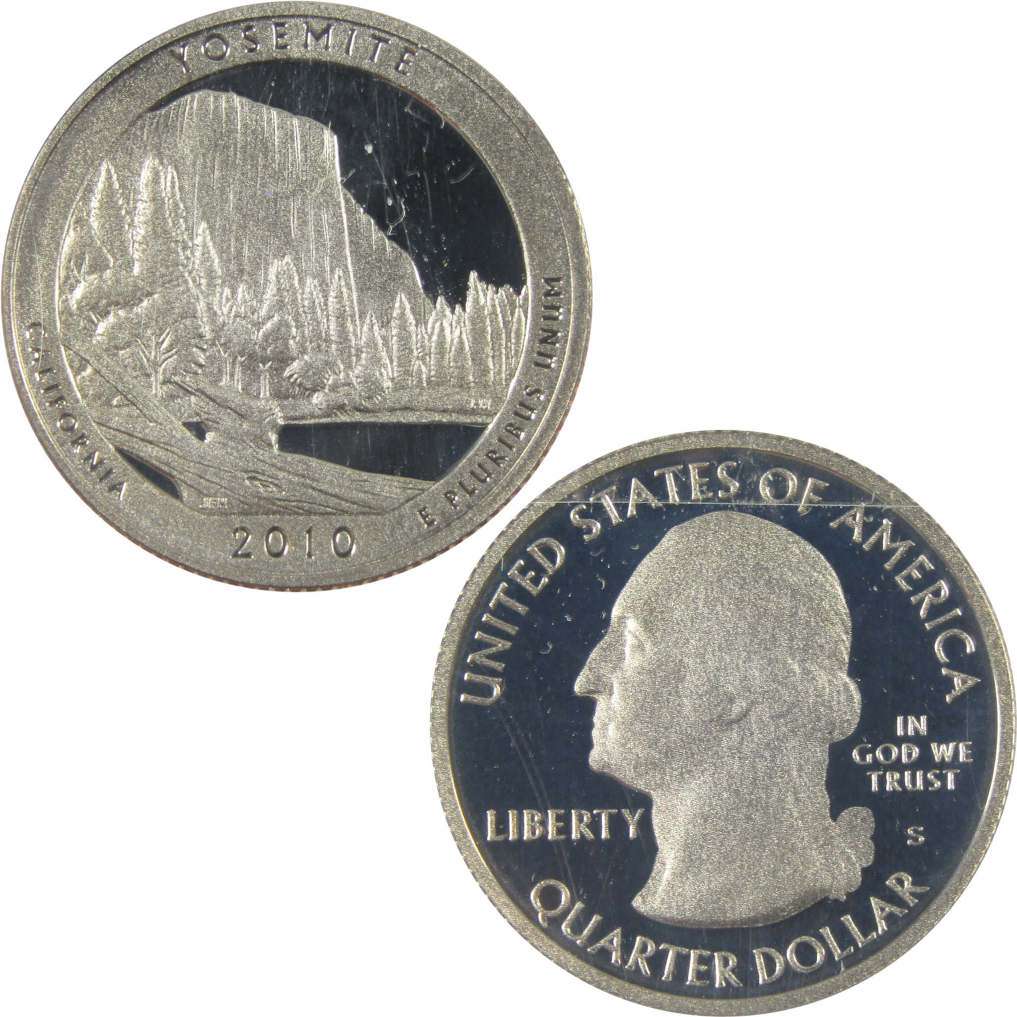 2010 P D S Yosemite NP National Park Quarter 3 Piece Set SKU:CPC9002