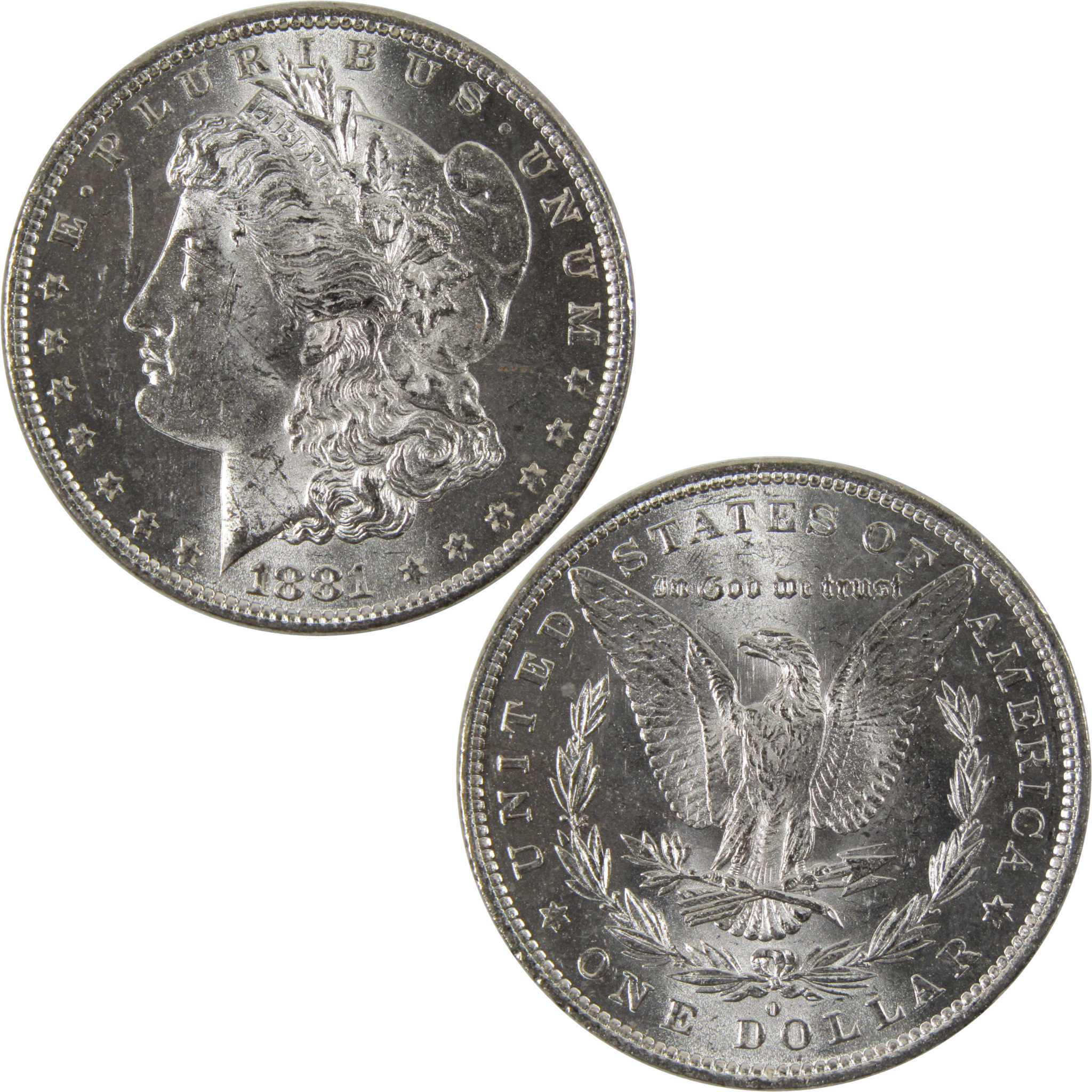 1881 O Morgan Dollar BU Uncirculated 90% Silver $1 Coin SKU:I8486 - Morgan coin - Morgan silver dollar - Morgan silver dollar for sale - Profile Coins &amp; Collectibles