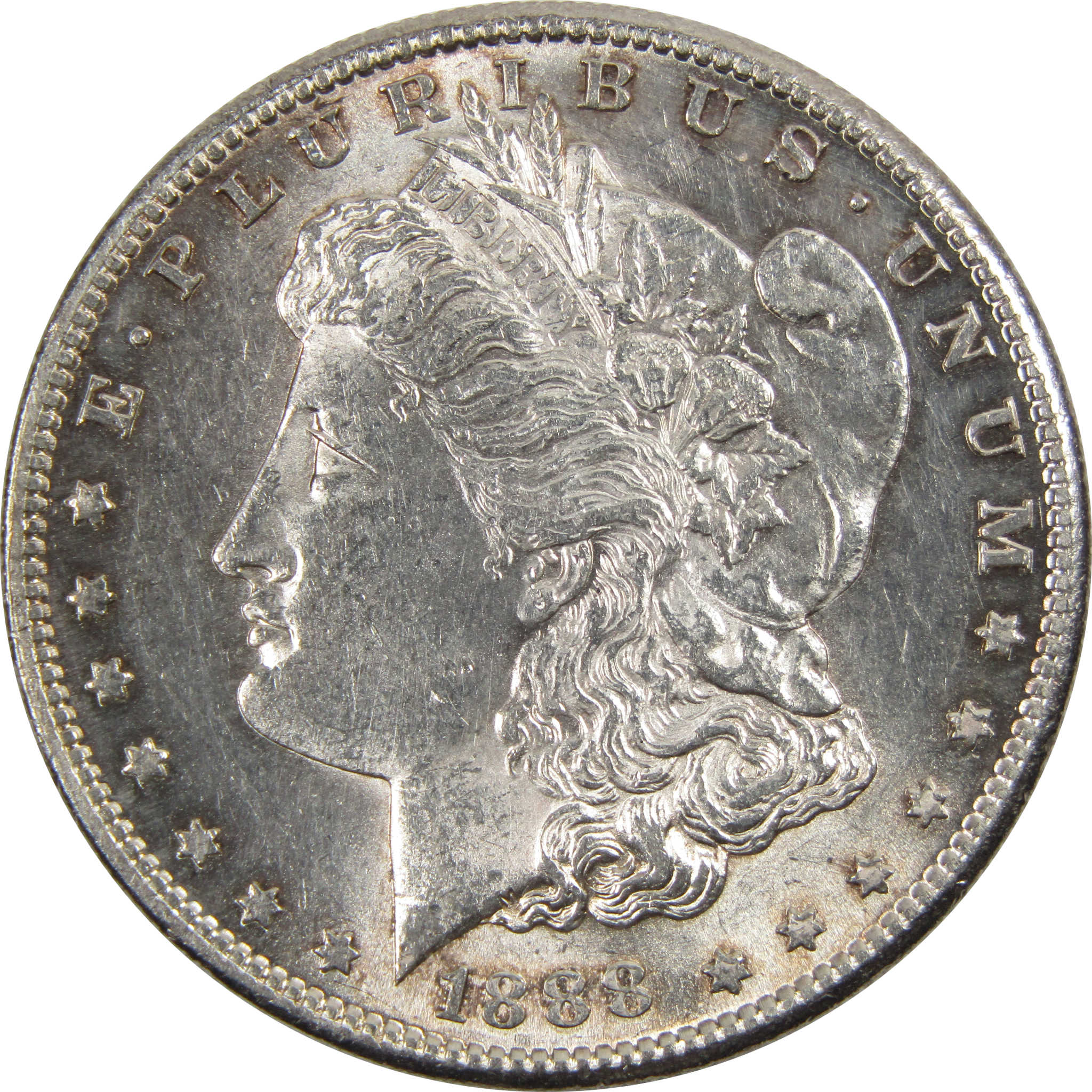 1888 S Morgan Dollar BU Uncirculated 90% Silver $1 Coin SKU:I8175 - Morgan coin - Morgan silver dollar - Morgan silver dollar for sale - Profile Coins &amp; Collectibles