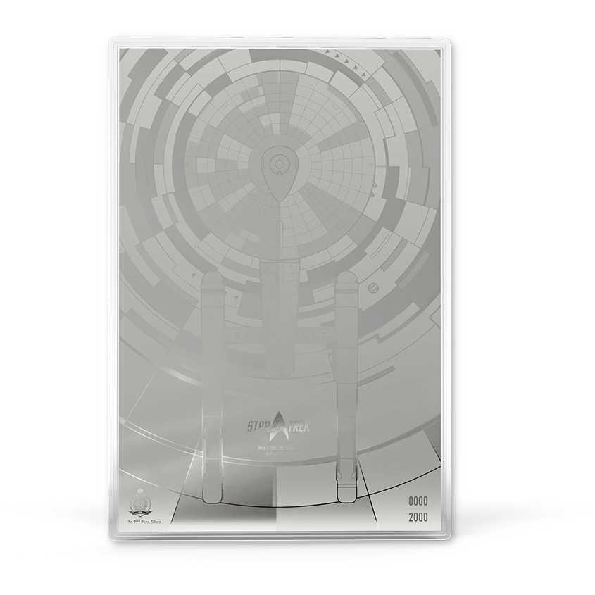 2026 Niue Star Trek Spock Collectible Silver Foil Proof SKU:OPC264