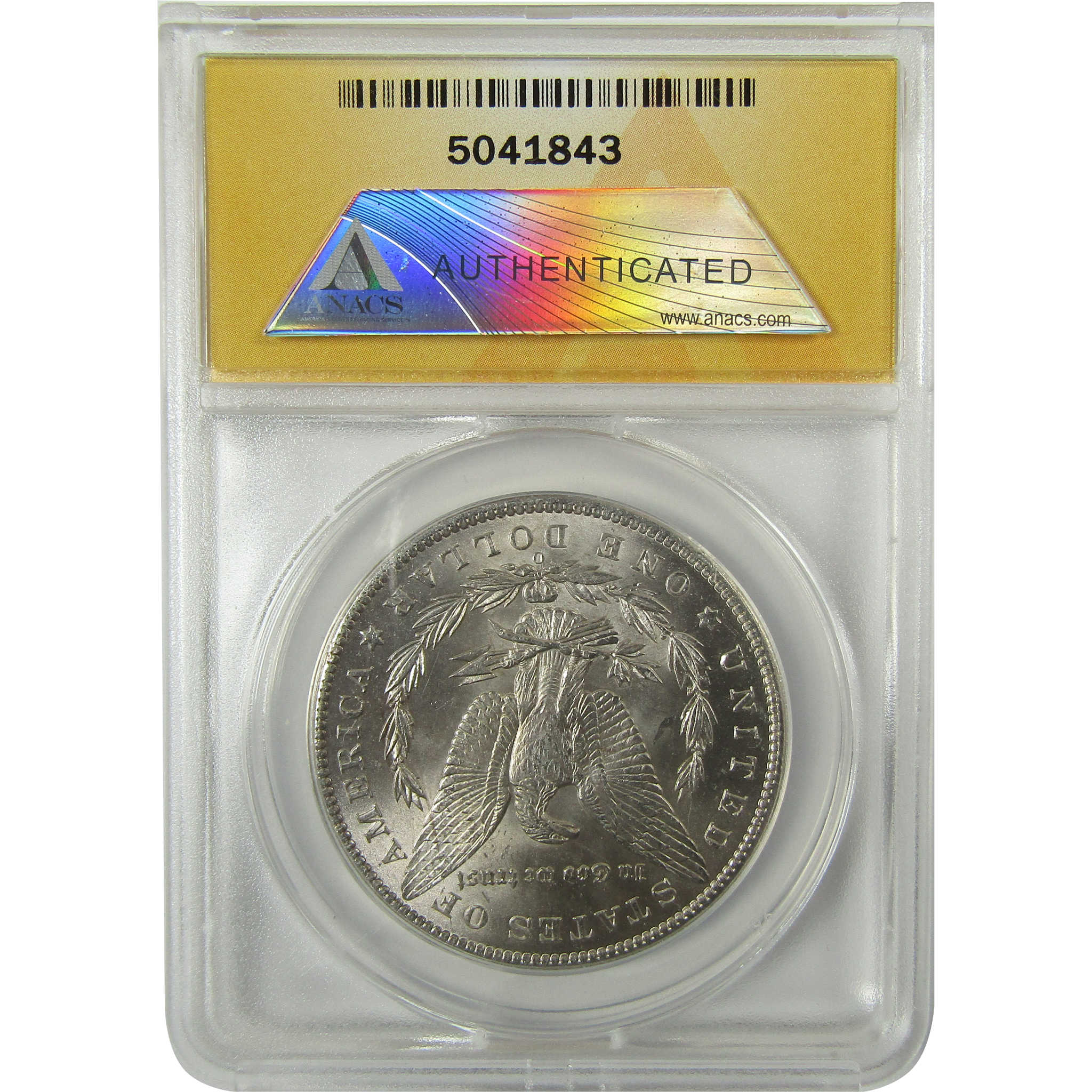 1898 O Morgan Silver Dollar MS 63 ANACS Uncirculated SKU:I28311