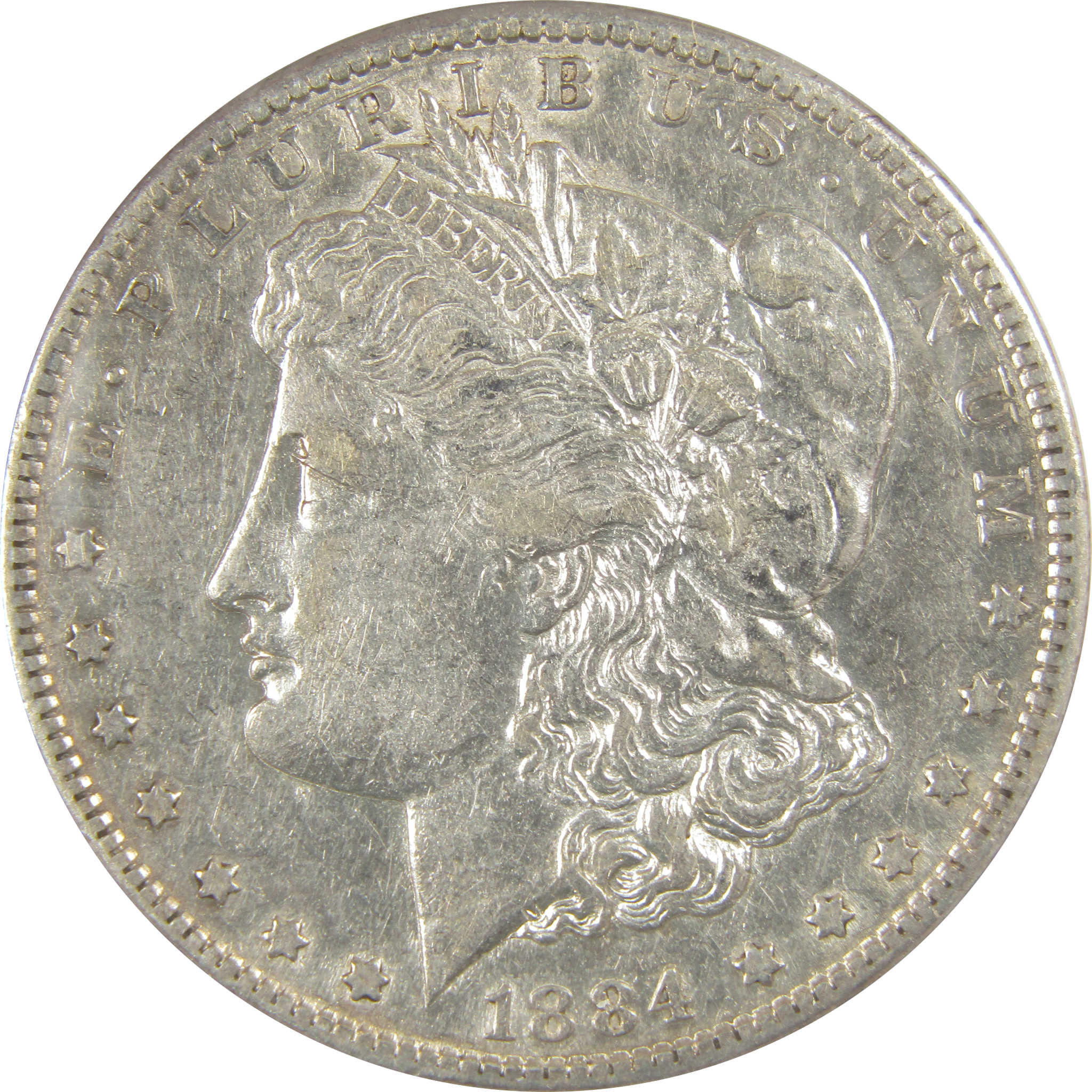 1884 S Morgan Dollar VF 35 Details ANACS Silver $1 Coin SKU:I21186 - Morgan coin - Morgan silver dollar - Morgan silver dollar for sale - Profile Coins &amp; Collectibles