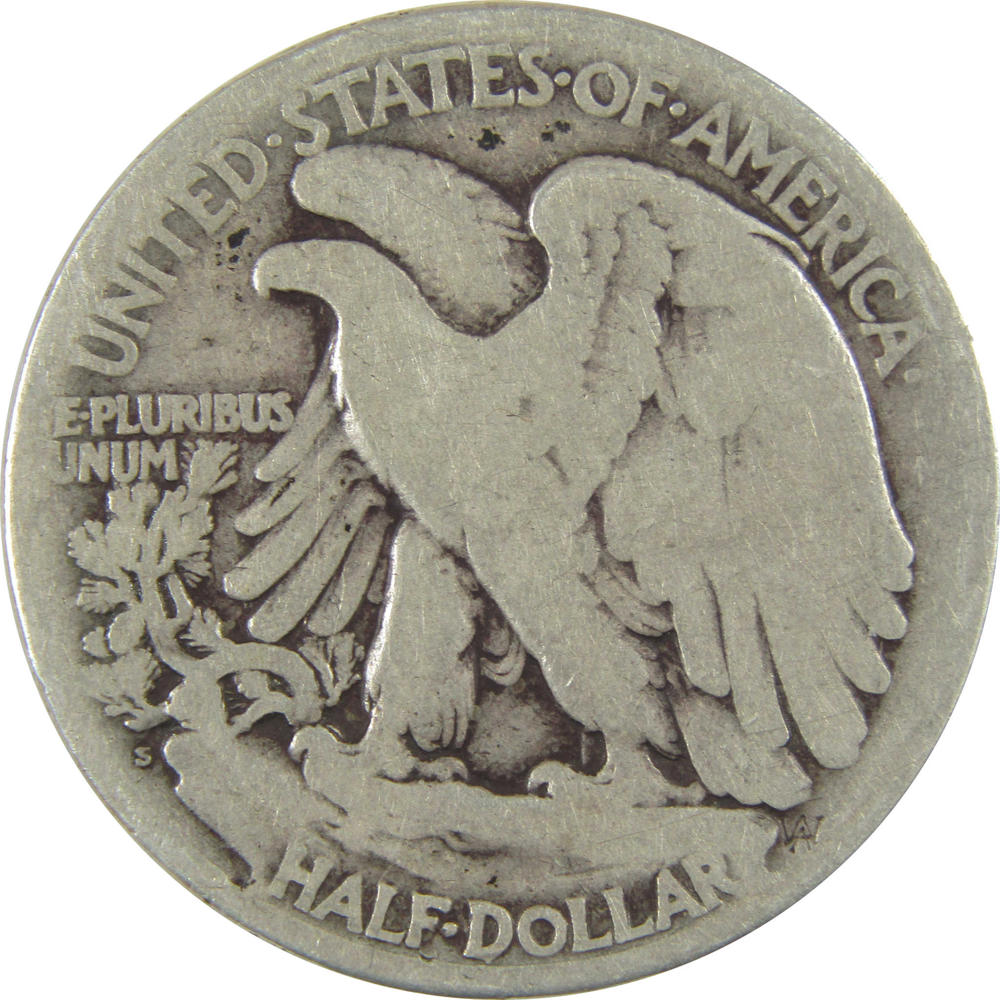 1921 S Liberty Walking Half Dollar G Good Silver 50c Coin SKU:CPC0705