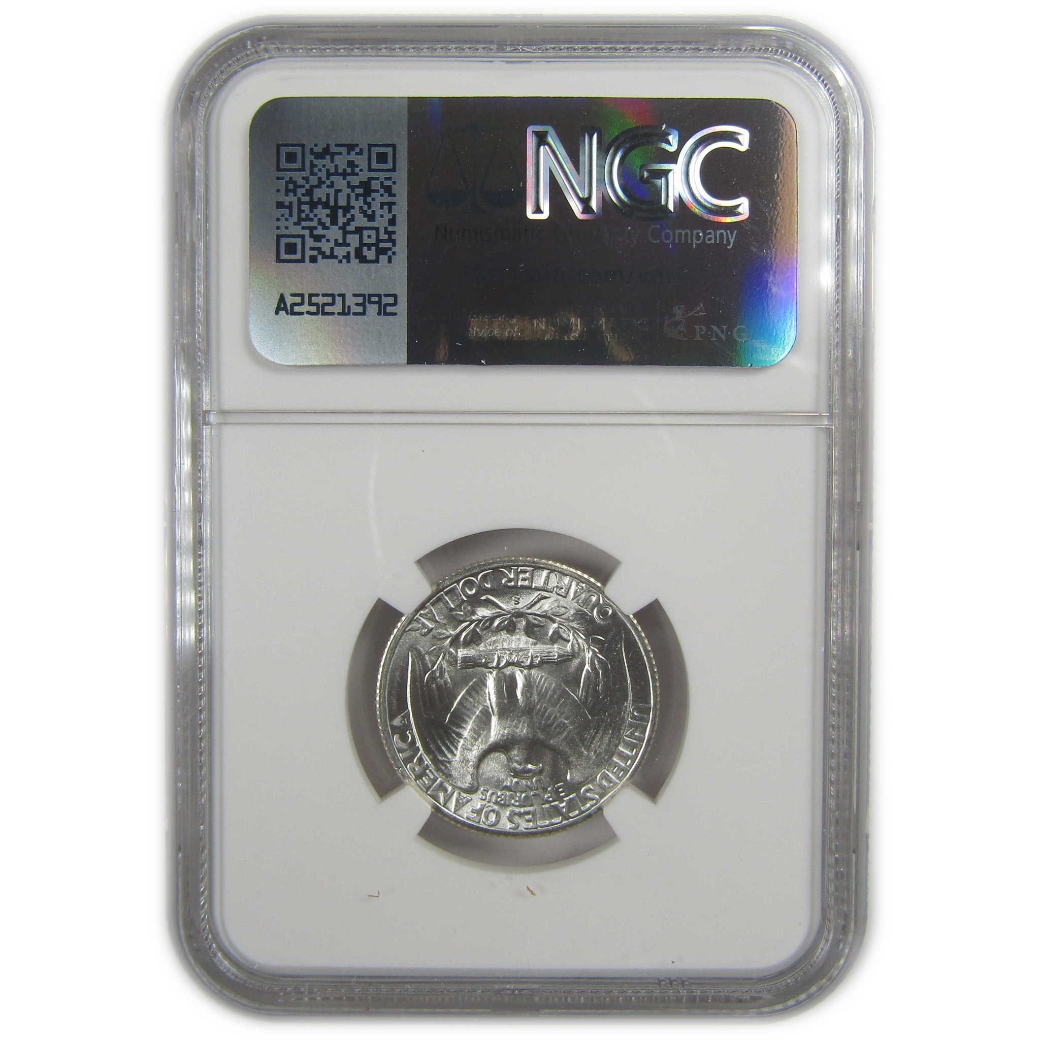 1941 S Washington Quarter MS 65 NGC Silver Bag Fragment SKU:I20612