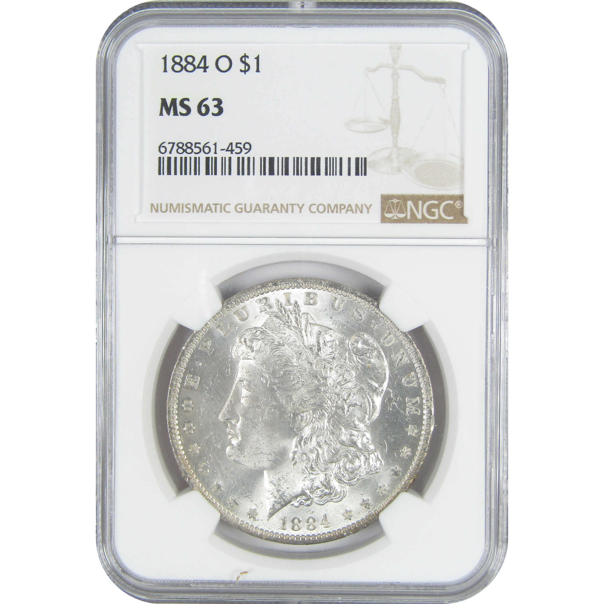 1884 O Morgan Dollar MS 63 NGC Silver $1 Uncirculated Coin SKU:I15667 - Morgan coin - Morgan silver dollar - Morgan silver dollar for sale - Profile Coins &amp; Collectibles