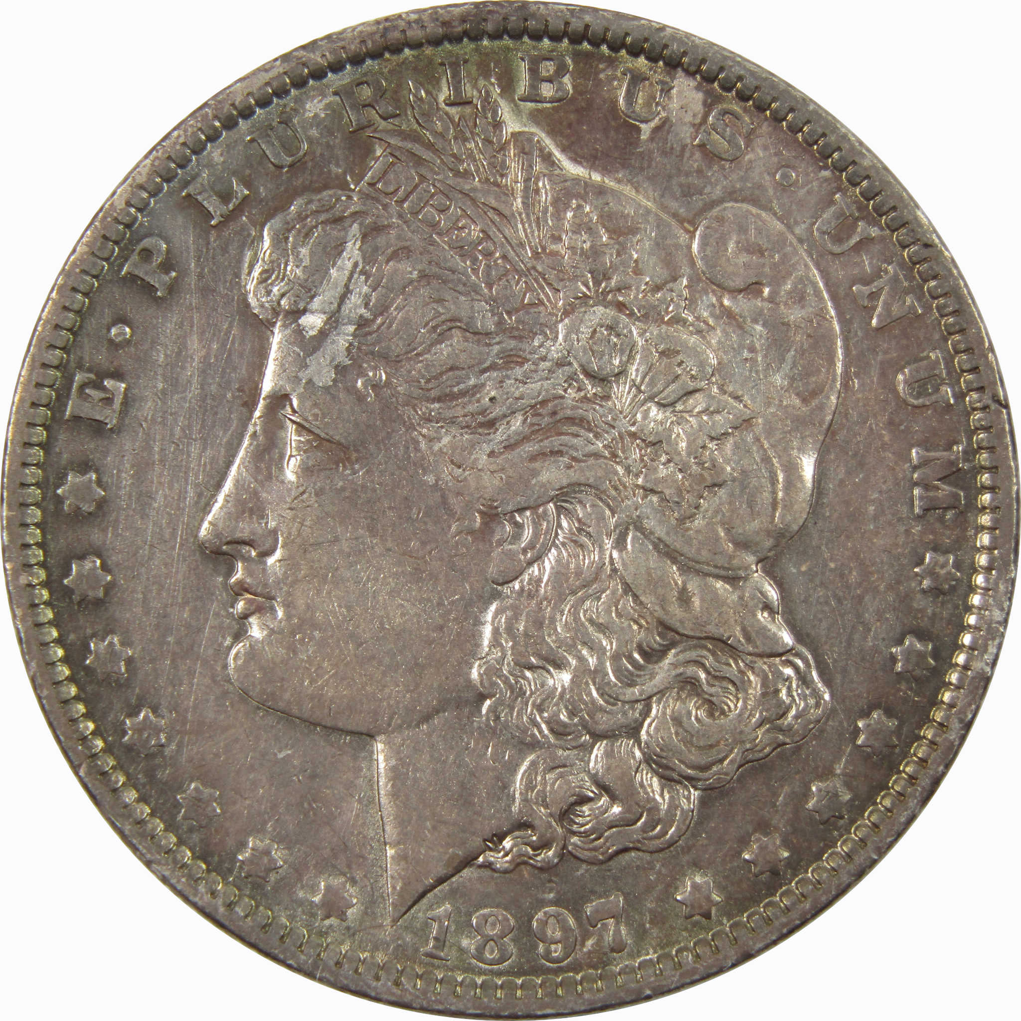 1897 O Morgan Dollar XF EF Extremely Fine 90% Silver $1 Coin SKU:I9410 - Morgan coin - Morgan silver dollar - Morgan silver dollar for sale - Profile Coins &amp; Collectibles