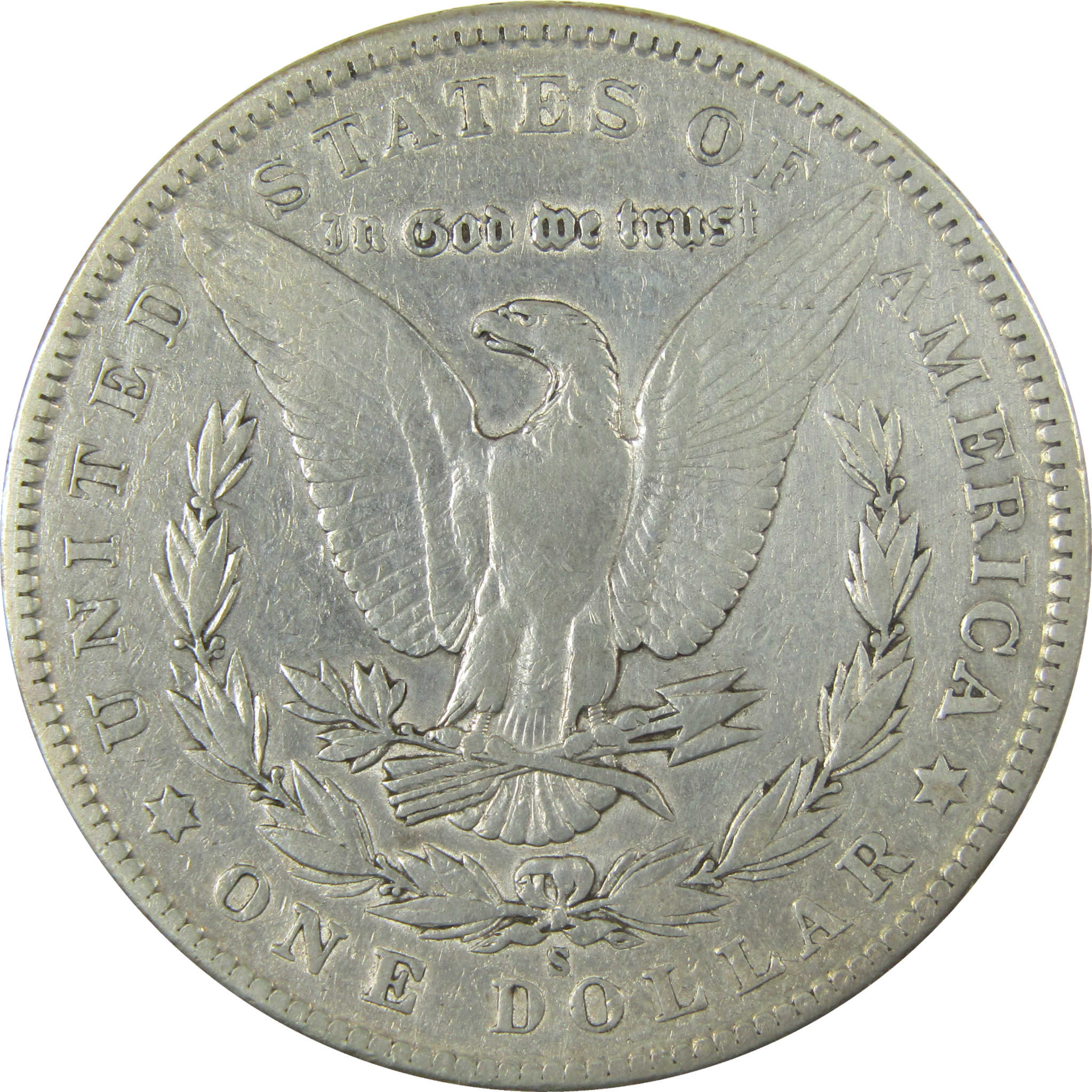 1904 S Morgan Silver Dollar VF Very Fine Details $1 Coin SKU:I28096 - Morgan coin - Morgan silver dollar - Morgan silver dollar for sale - Profile Coins &amp; Collectibles