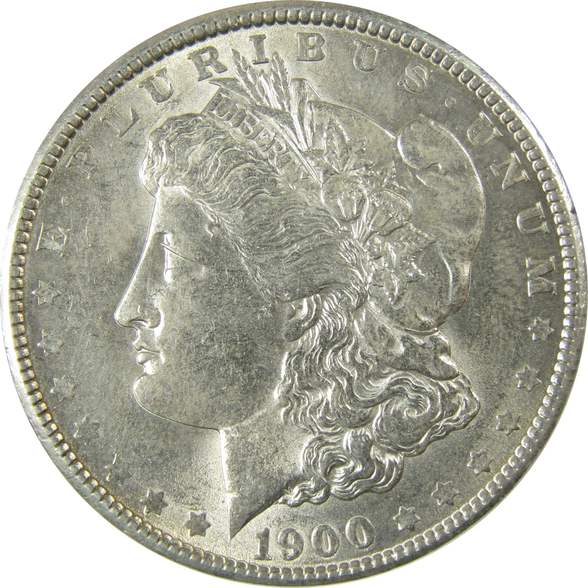 1900 Morgan Silver Dollar AU About Uncirculated $1 Coin SKU:I27850