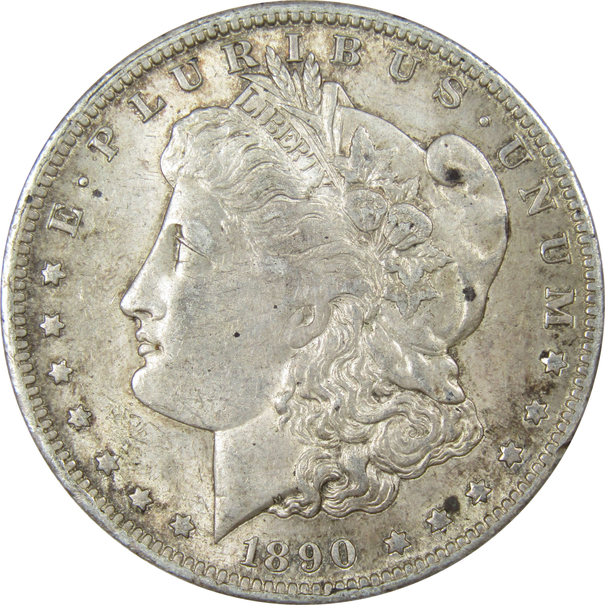 1890 O Morgan Dollar AU About Uncirculated Silver $1 Coin - Morgan coin - Morgan silver dollar - Morgan silver dollar for sale - Profile Coins &amp; Collectibles