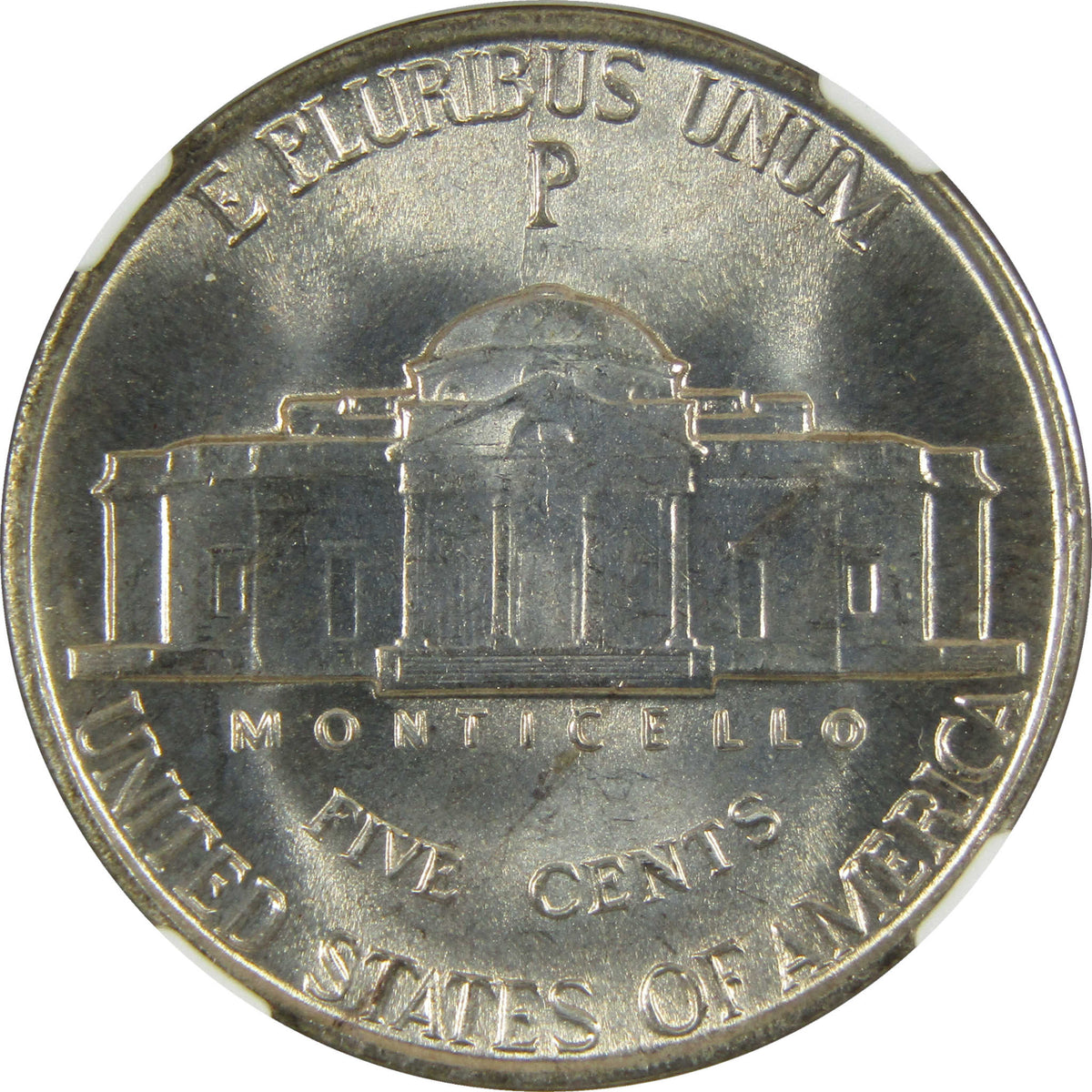 1942 P Jefferson Wartime Silver Nickel MS 65 5FS NGC Coin SKU:I28708