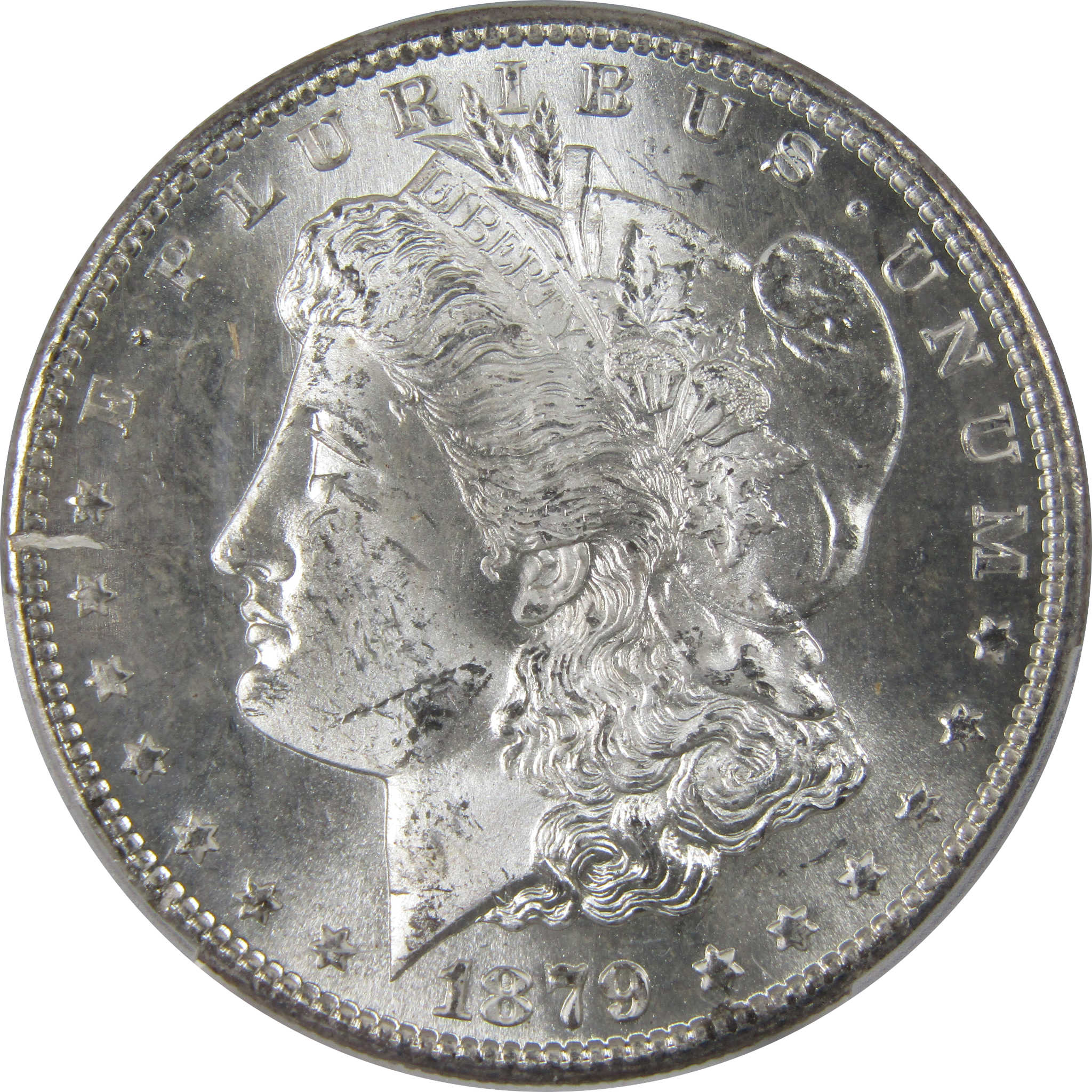 1879 S Morgan Dollar MS 63 PCGS Silver Uncirculated $1 Coin SKU:I23714
