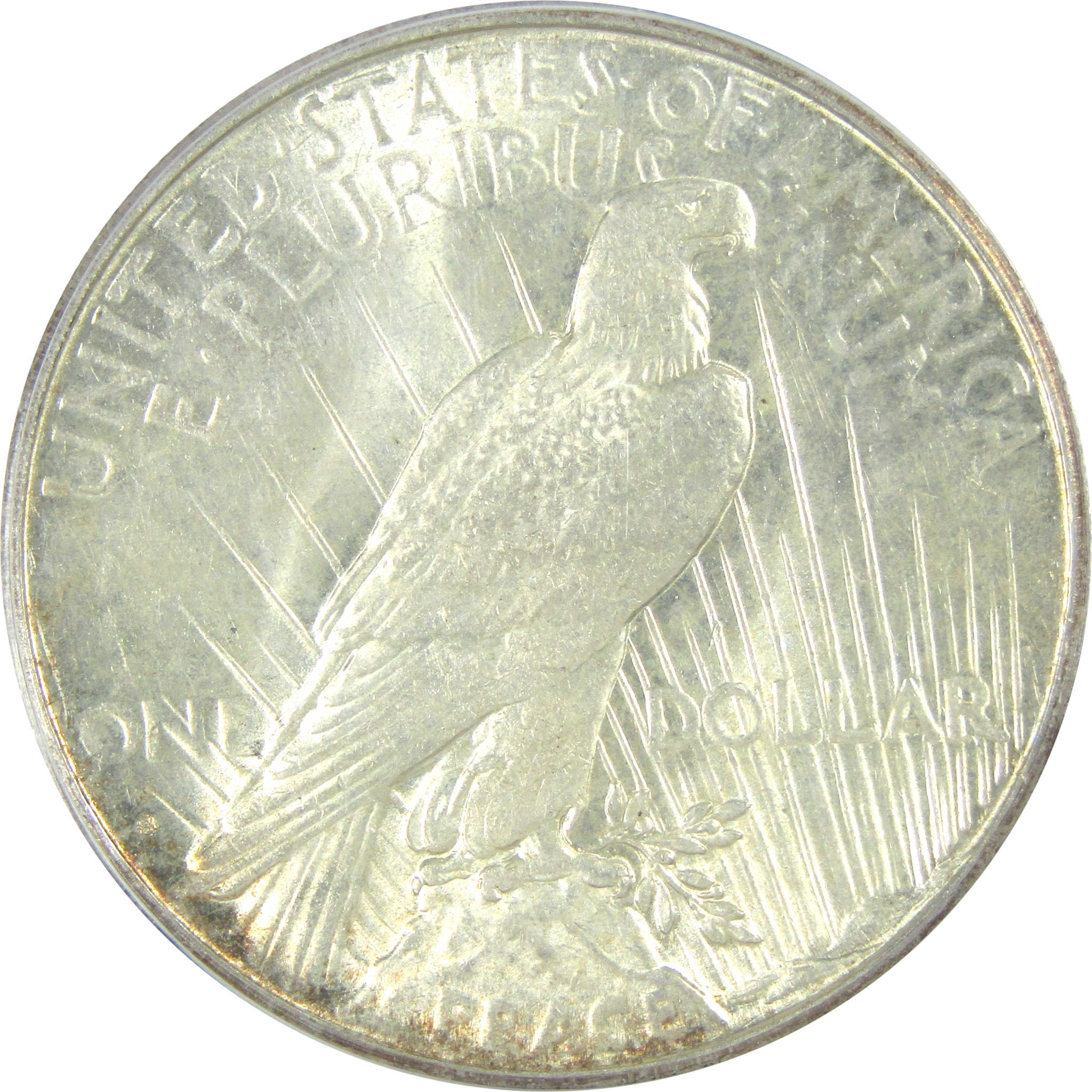 1927 S Peace Dollar AU 58 Details ANACS Silver $1 Coin SKU:I16248