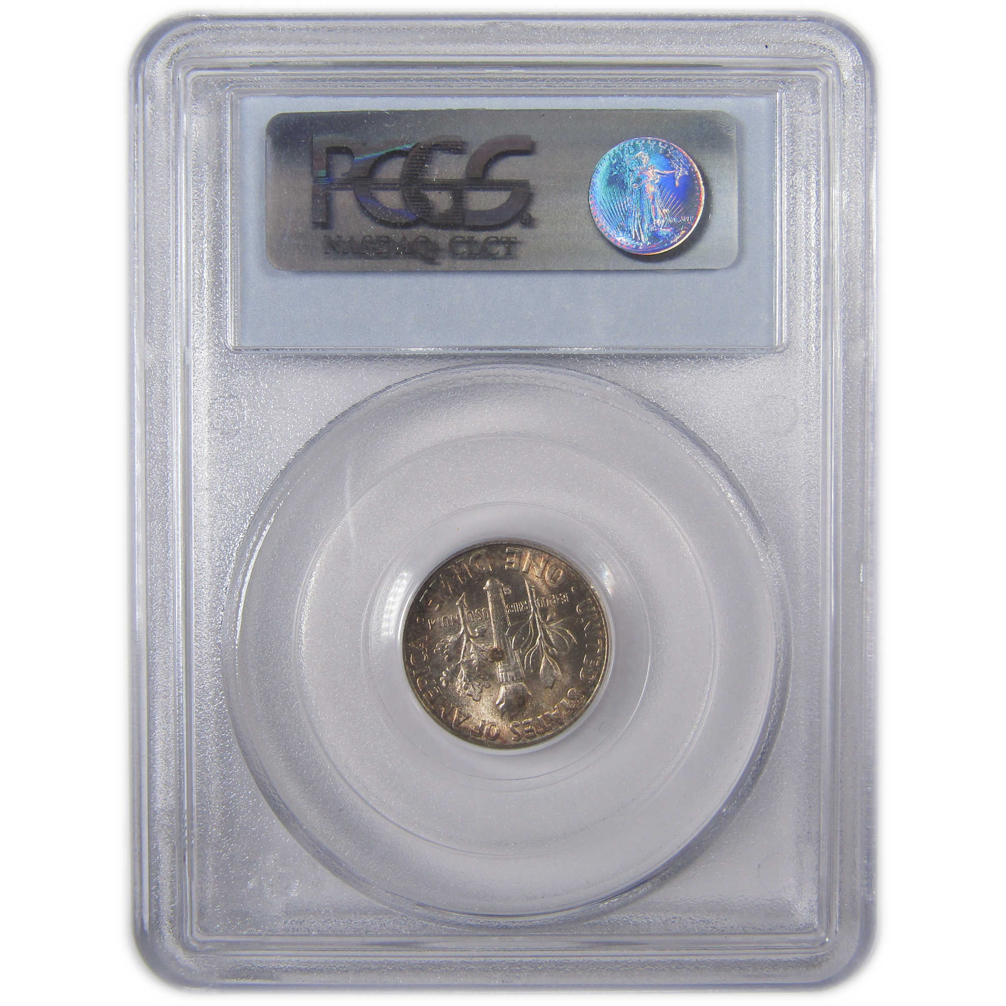 1949 S Roosevelt Dime MS 66 PCGS Silver Uncirculated Toned SKU:CPC9889