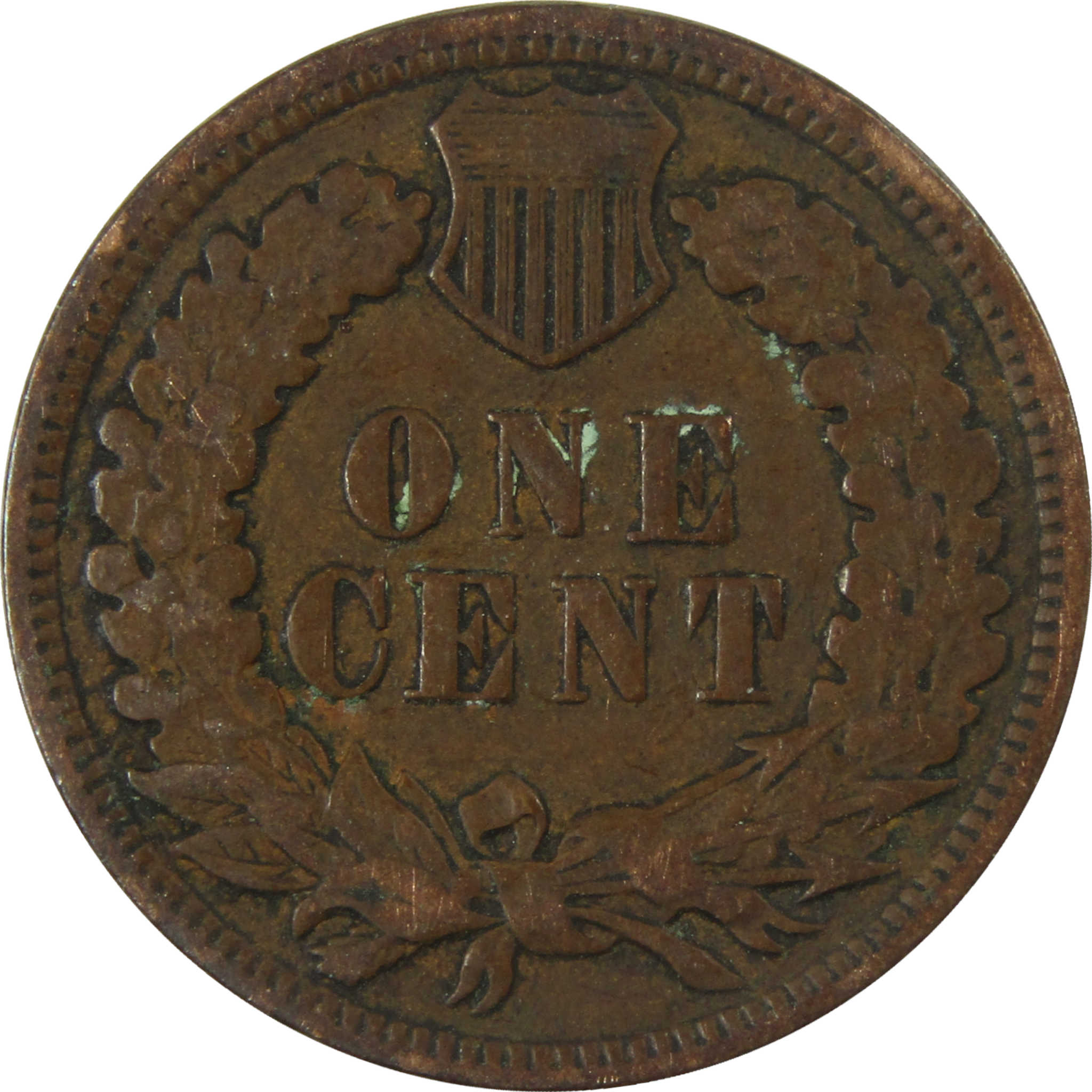 1899 Indian Head Cent F Fine Penny 1c Coin Collectible SKU:I26942
