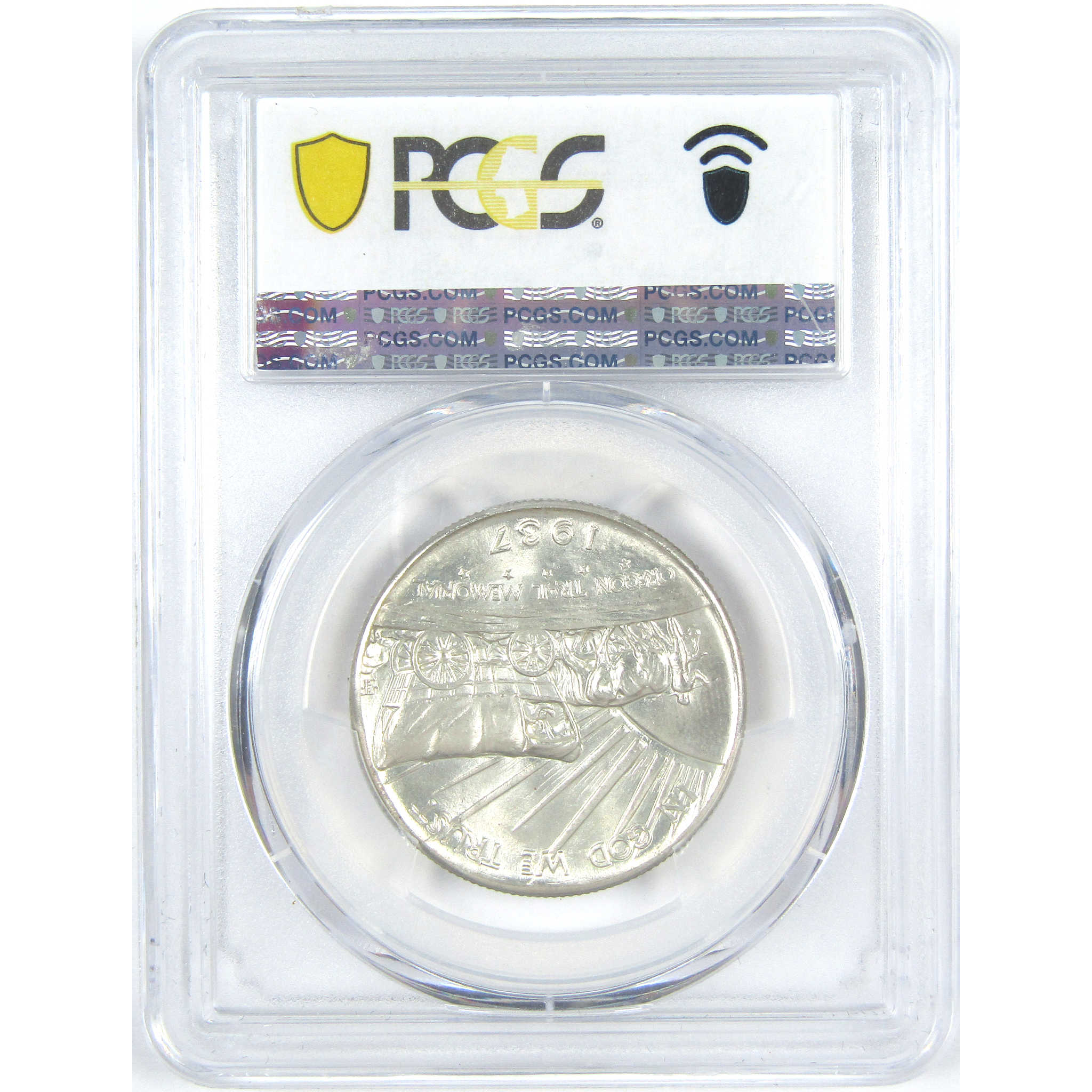 Oregon Trail Commemorative Half Dollar 1937 D MS 66 PCGS SKU:I15295