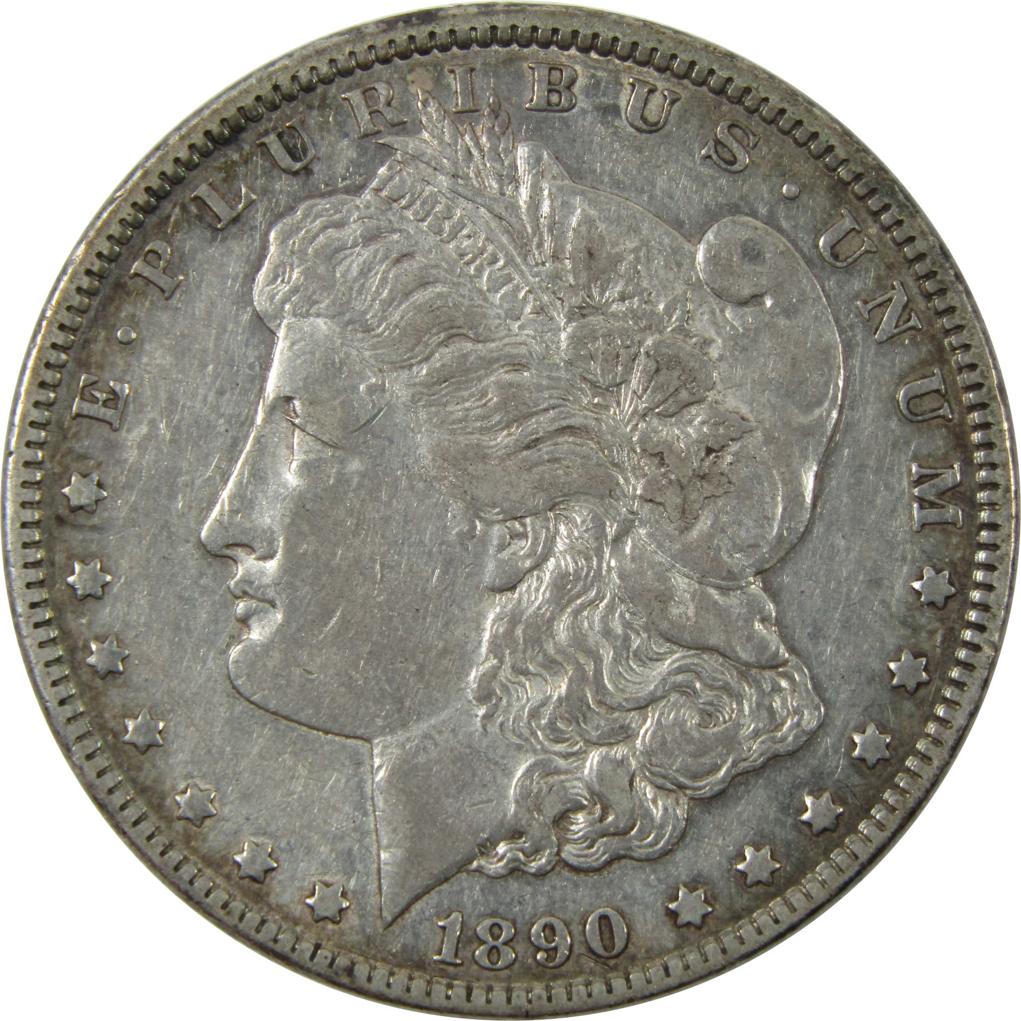 1890 CC Morgan Dollar XF EF Extremely Fine Silver $1 Coin SKU:I14221 - Morgan coin - Morgan silver dollar - Morgan silver dollar for sale - Profile Coins &amp; Collectibles