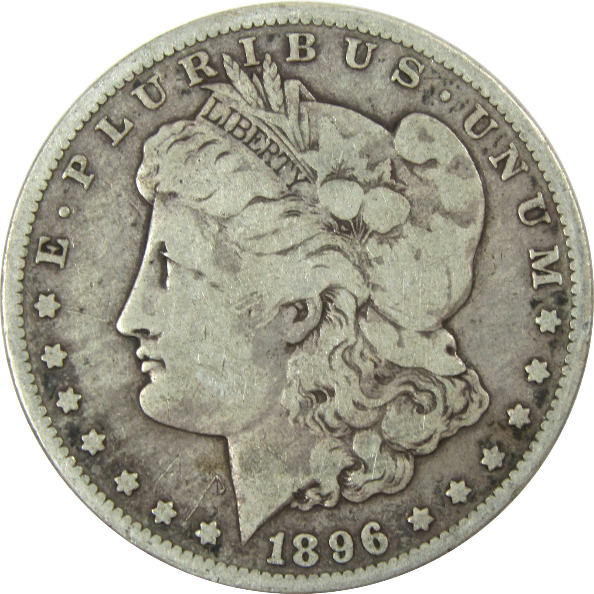 1896 O Morgan Dollar VG Very Good Silver $1 Coin SKU:I13734 - Morgan coin - Morgan silver dollar - Morgan silver dollar for sale - Profile Coins &amp; Collectibles