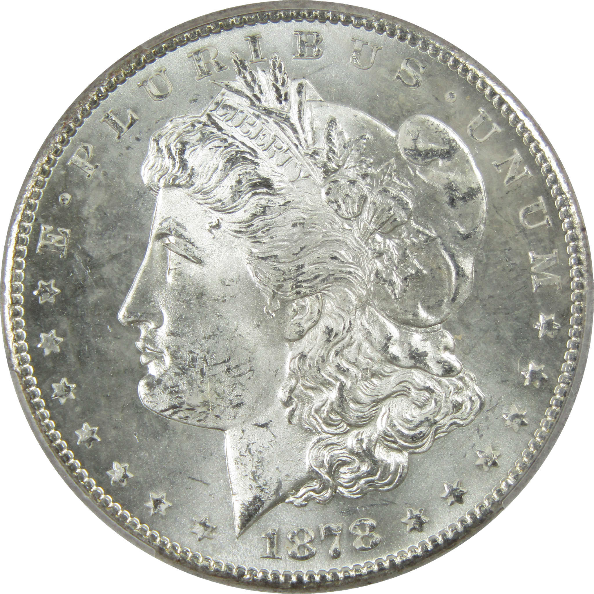 1878 S Toned Morgan Dollar MS 63 PCGS Silver Uncirculated SKU:I11803