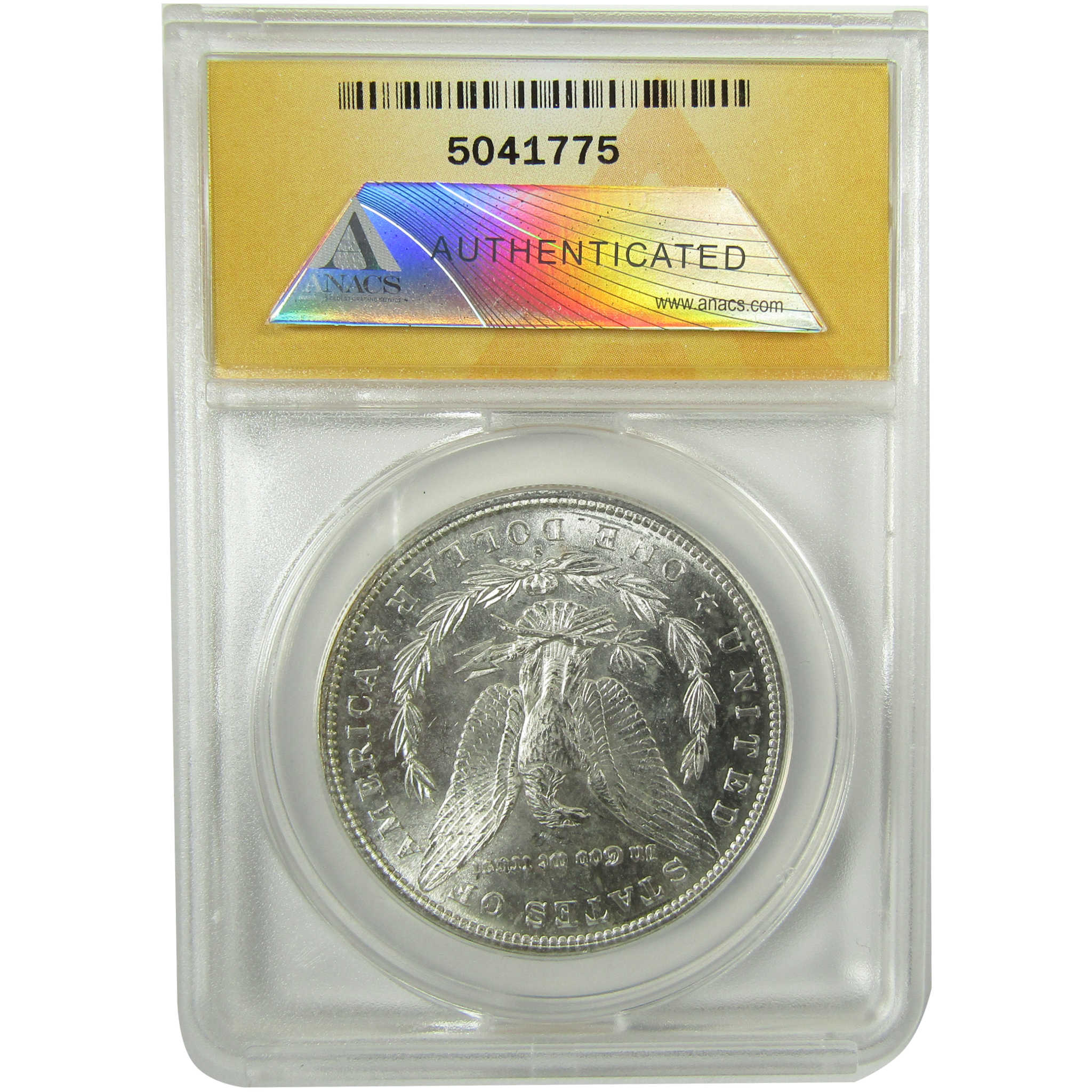 1882 S Morgan Silver Dollar MS 62 ANACS Uncirculated SKU:I28290