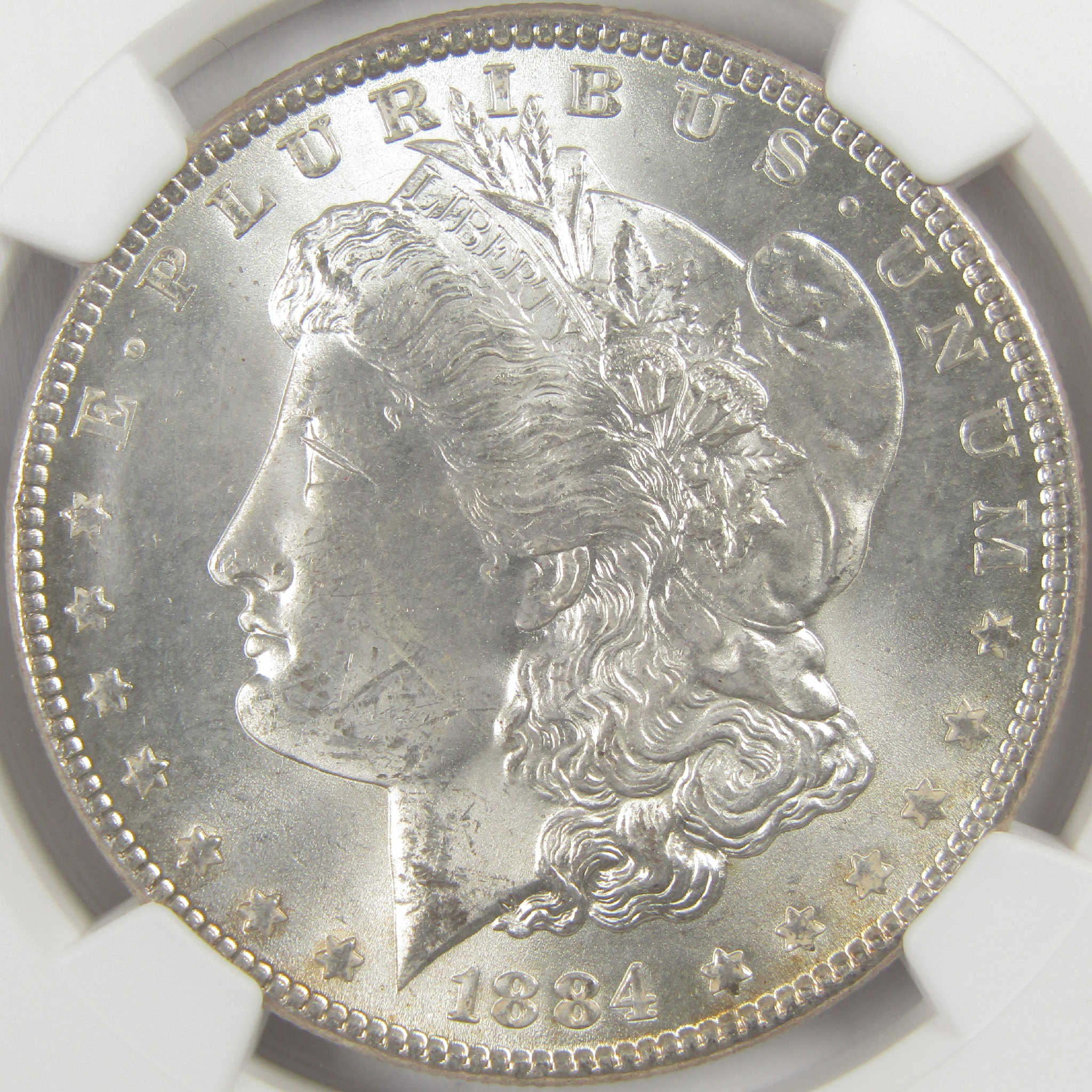 1884 Morgan Dollar MS 63 NGC Silver Uncirculated $1 Coin - Morgan coin - Morgan silver dollar - Morgan silver dollar for sale - Profile Coins &amp; Collectibles