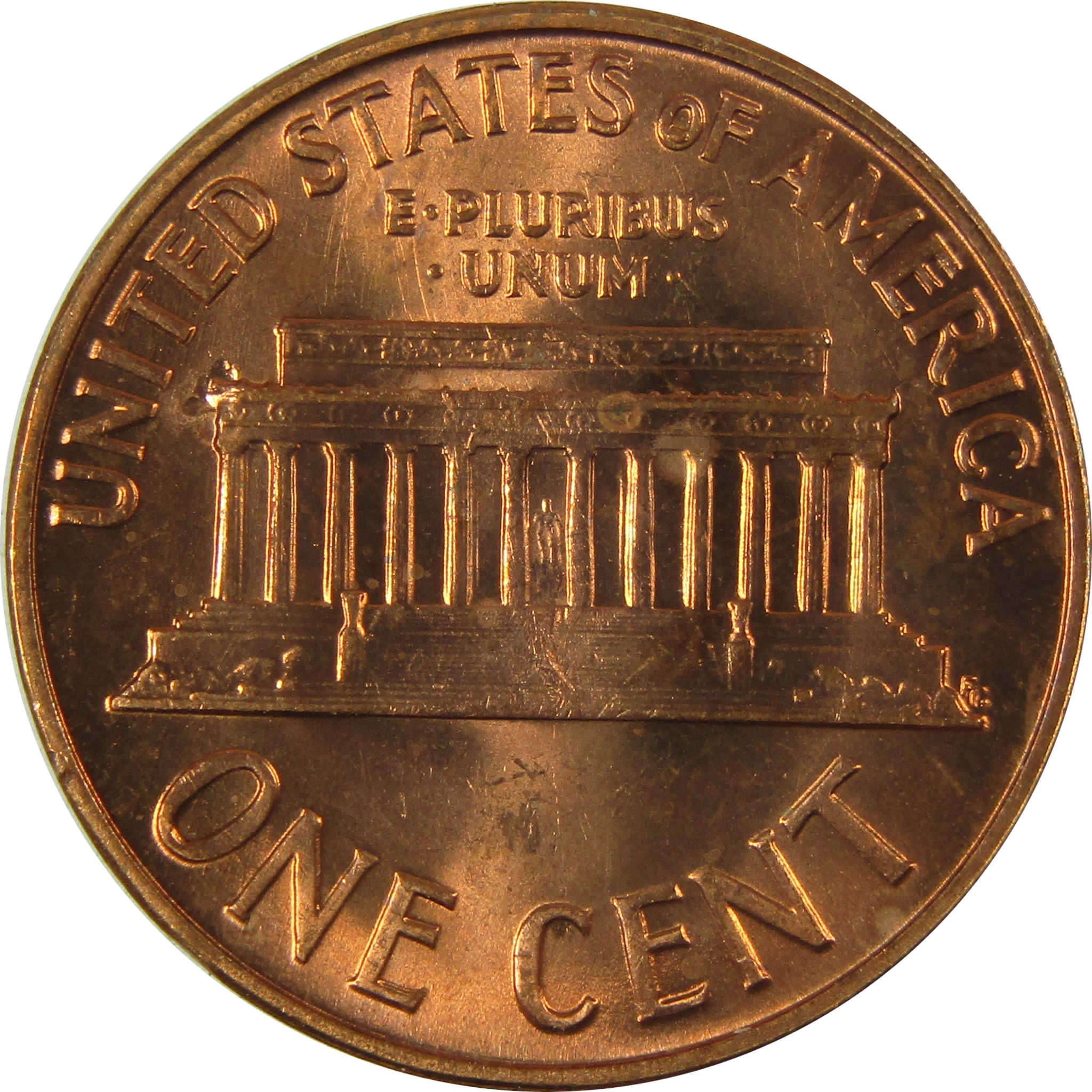 1960 Small Date Lincoln Memorial 1c Uncirculated Mint State SKU:I26565