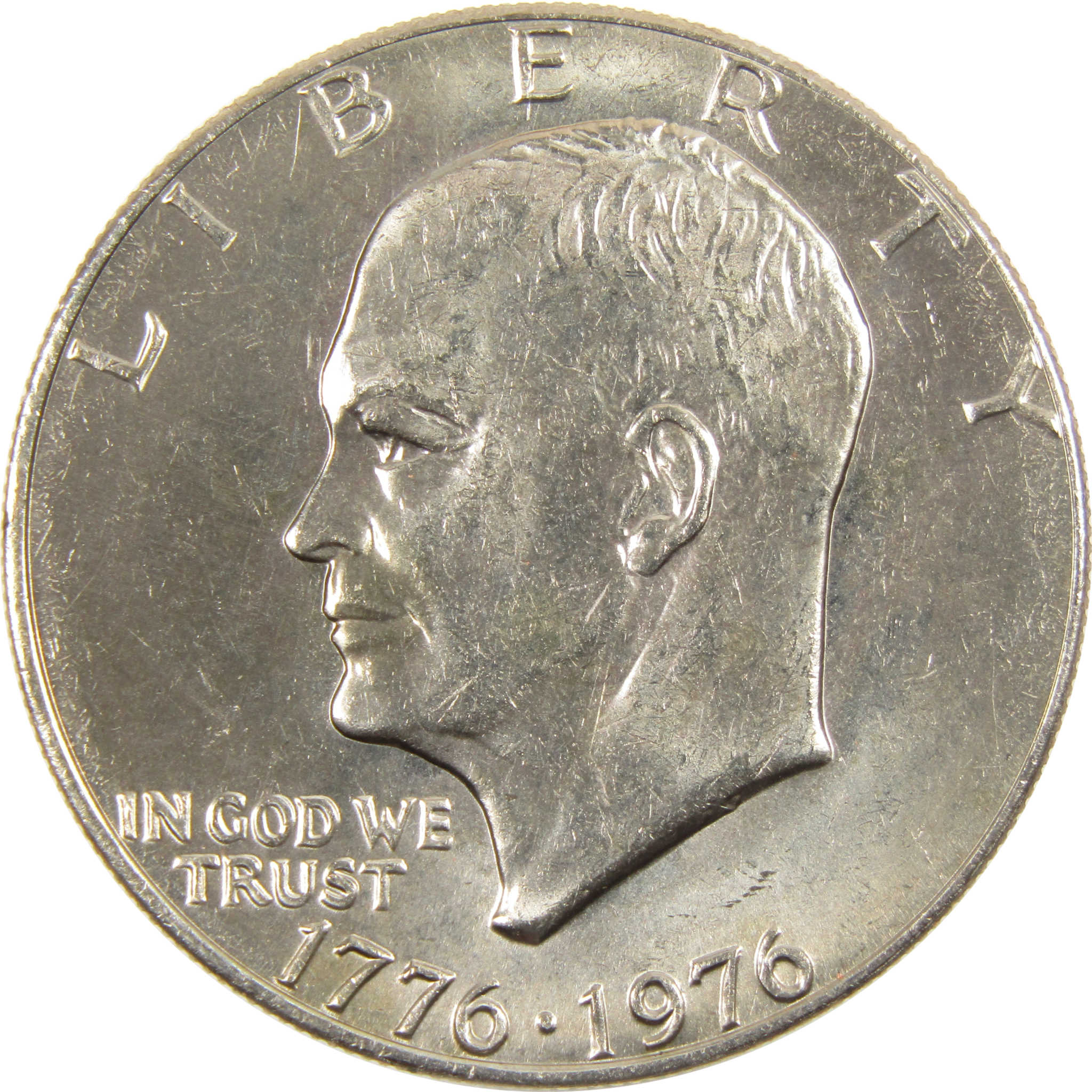 1976 Type 1 Eisenhower Bicentennial Dollar BU Uncirculated Clad IKE $1