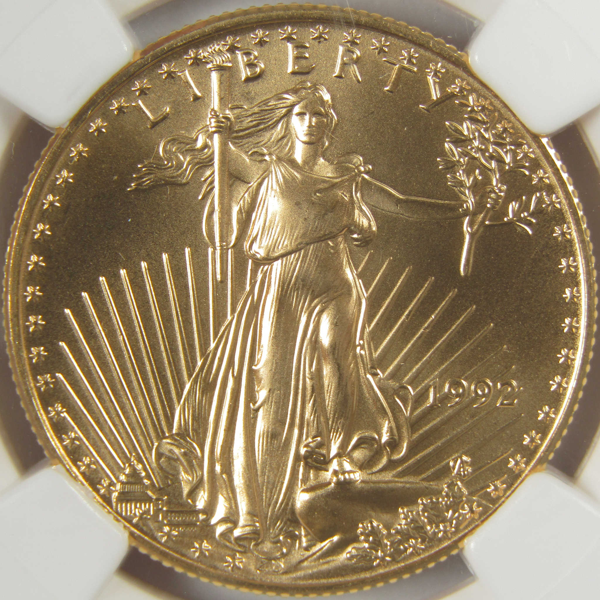 1992 American Eagle MS 69 NGC 1/2 oz .9167 Gold Bullion SKU:CPC0836