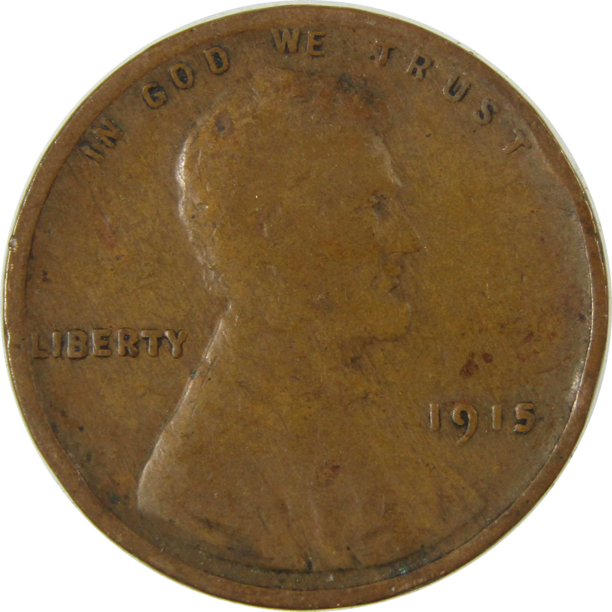 1915 Lincoln Wheat Cent G Good Penny 1c Coin Collectible SKU:I27169