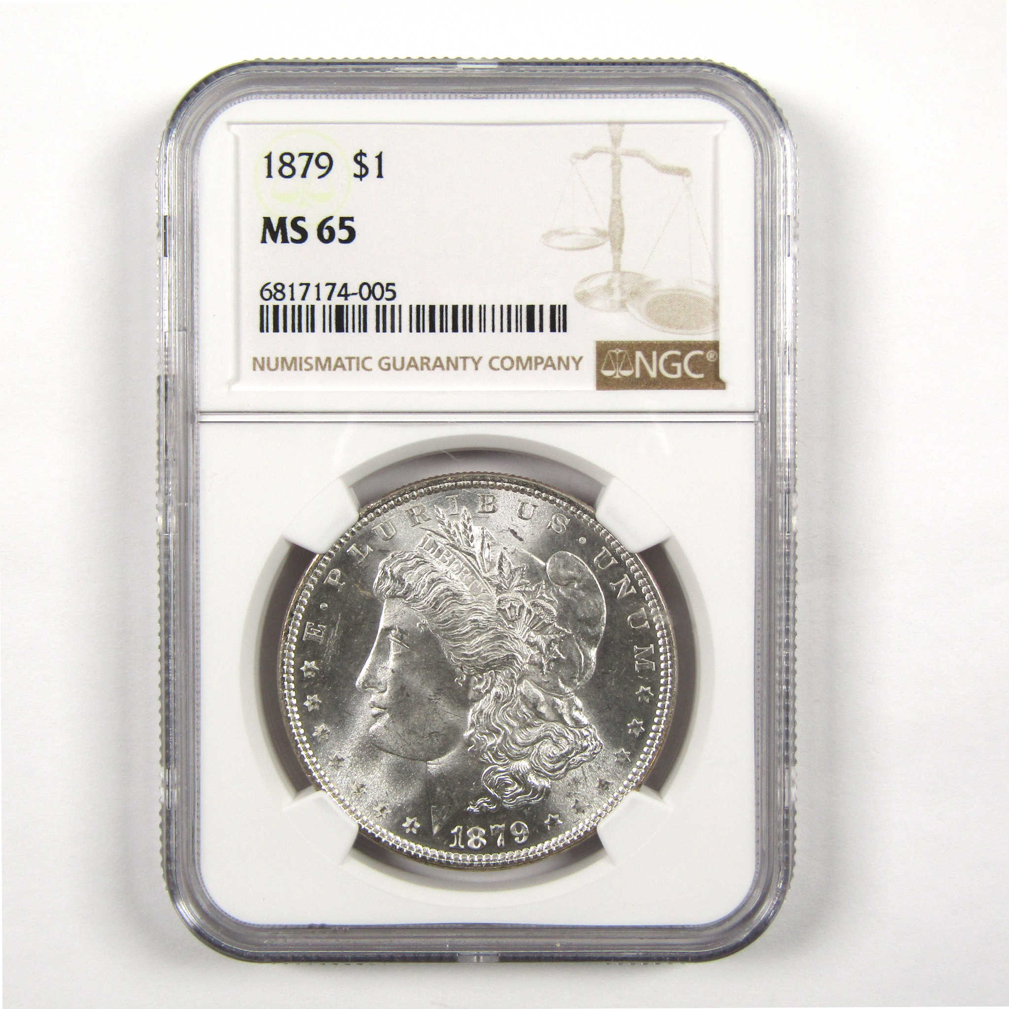 1879 Morgan Dollar MS 65 NGC Silver $1 Uncirculated Coin SKU:I11715 - Morgan coin - Morgan silver dollar - Morgan silver dollar for sale - Profile Coins &amp; Collectibles