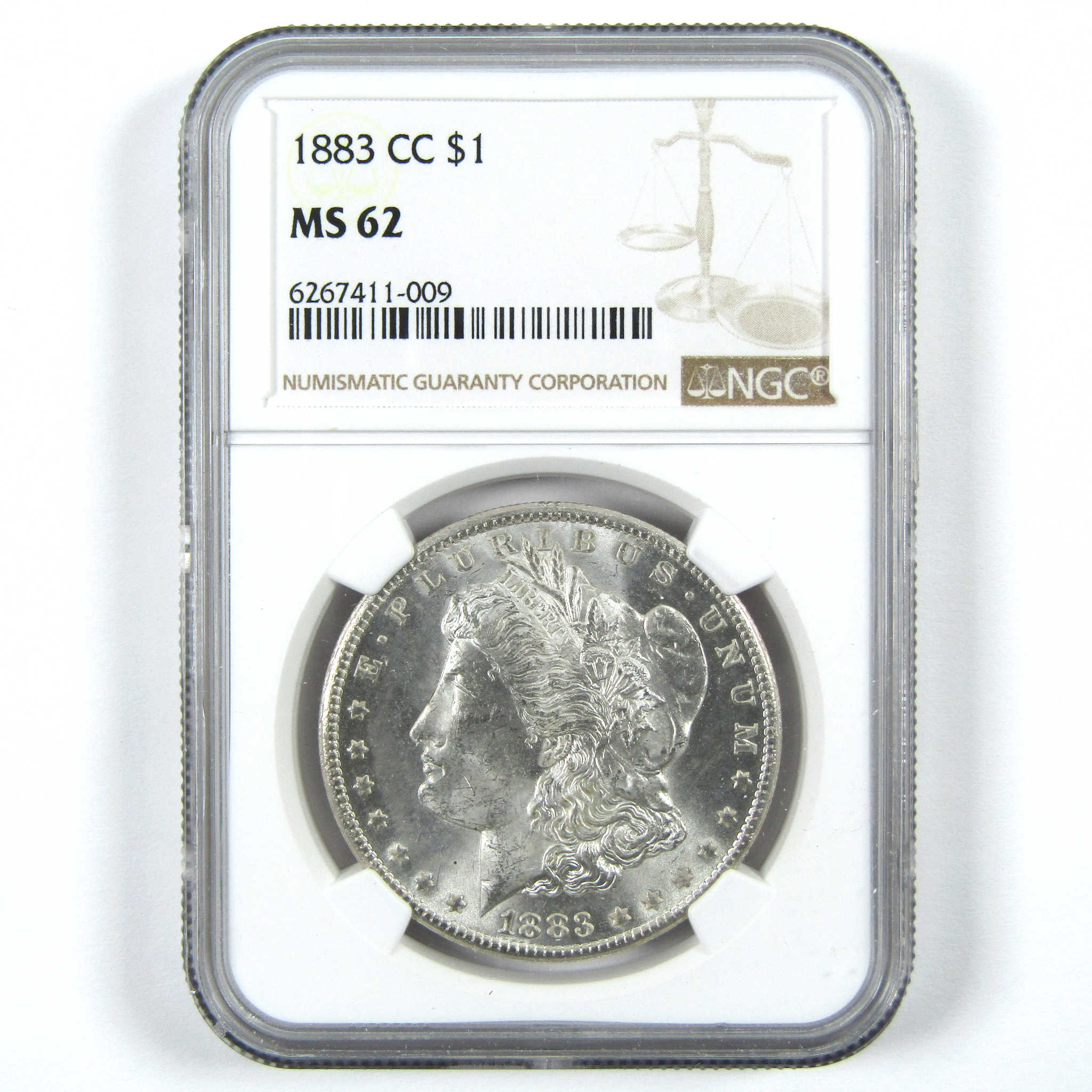 1883 CC Morgan Dollar MS 62 NGC Silver $1 Uncirculated Coin SKU:I14860 - Morgan coin - Morgan silver dollar - Morgan silver dollar for sale - Profile Coins &amp; Collectibles