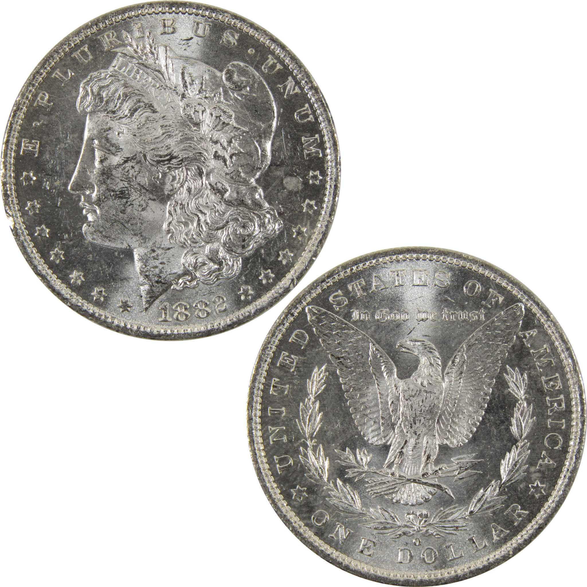 1882 O Morgan Dollar Unc Details 90% Silver $1 Bag Marks SKU:I8796 - Morgan coin - Morgan silver dollar - Morgan silver dollar for sale - Profile Coins &amp; Collectibles