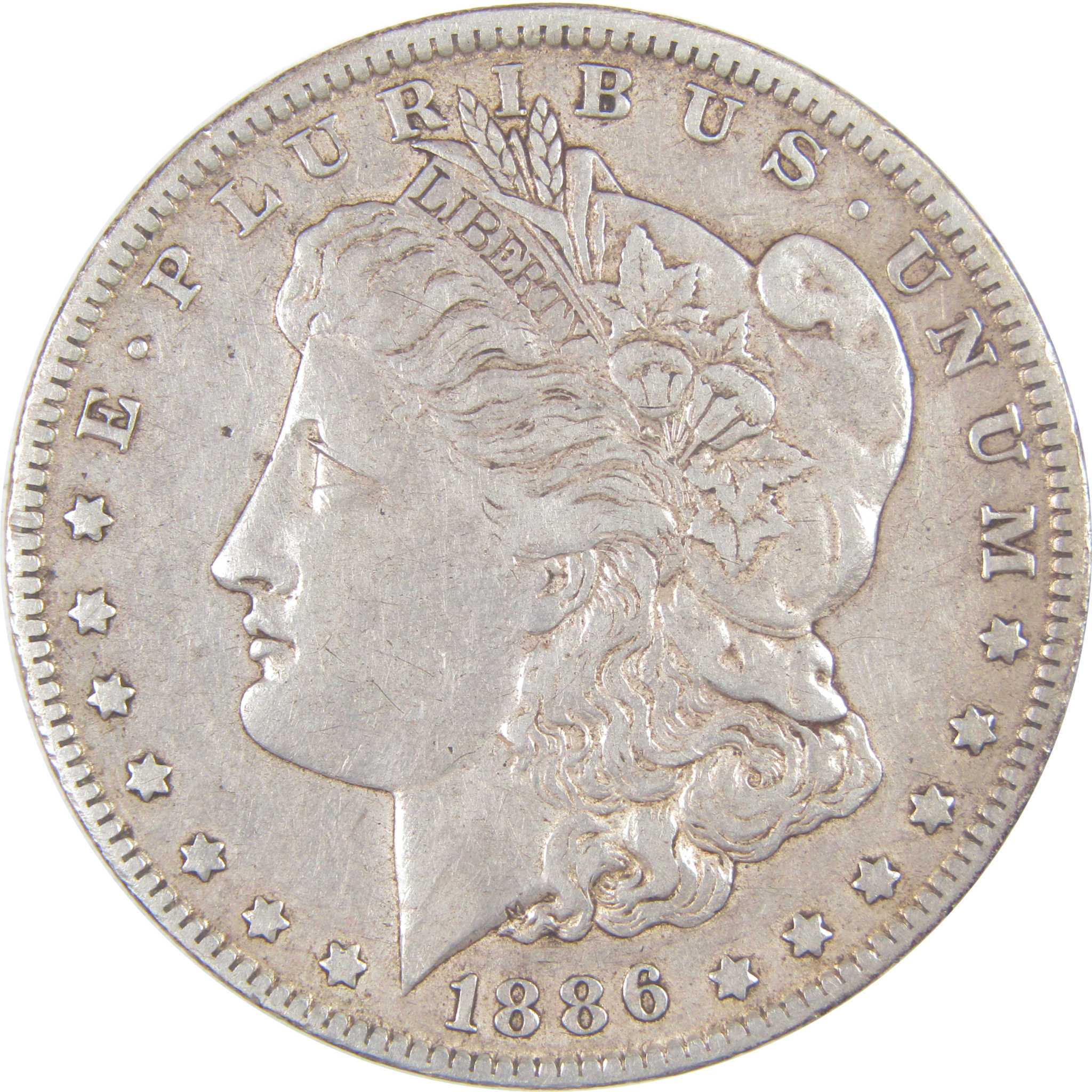 1886 O Morgan Dollar XF EF Extremely Fine Silver $1 Coin SKU:I17287 - Morgan coin - Morgan silver dollar - Morgan silver dollar for sale - Profile Coins &amp; Collectibles