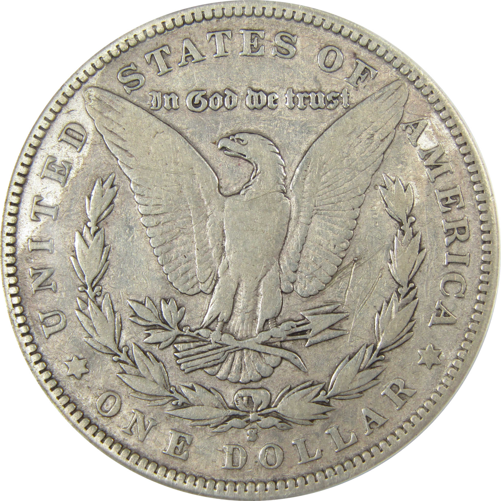 1892 S Morgan Silver Dollar F 12 Details ANACS $1 CoinSKU:CP862
