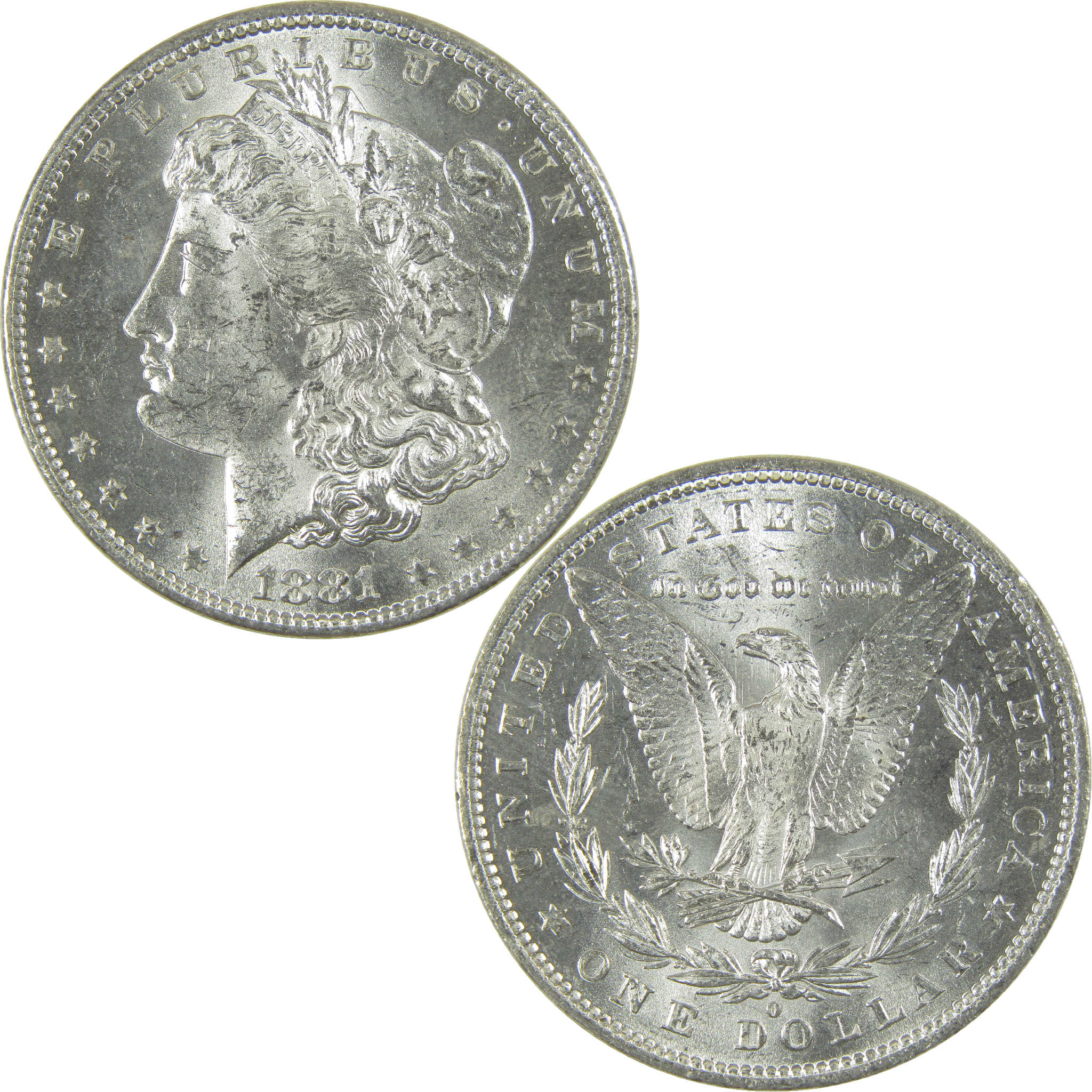 1881 O Morgan Dollar CH AU Choice About Uncirculated Silver $1 Coin - Morgan coin - Morgan silver dollar - Morgan silver dollar for sale - Profile Coins &amp; Collectibles