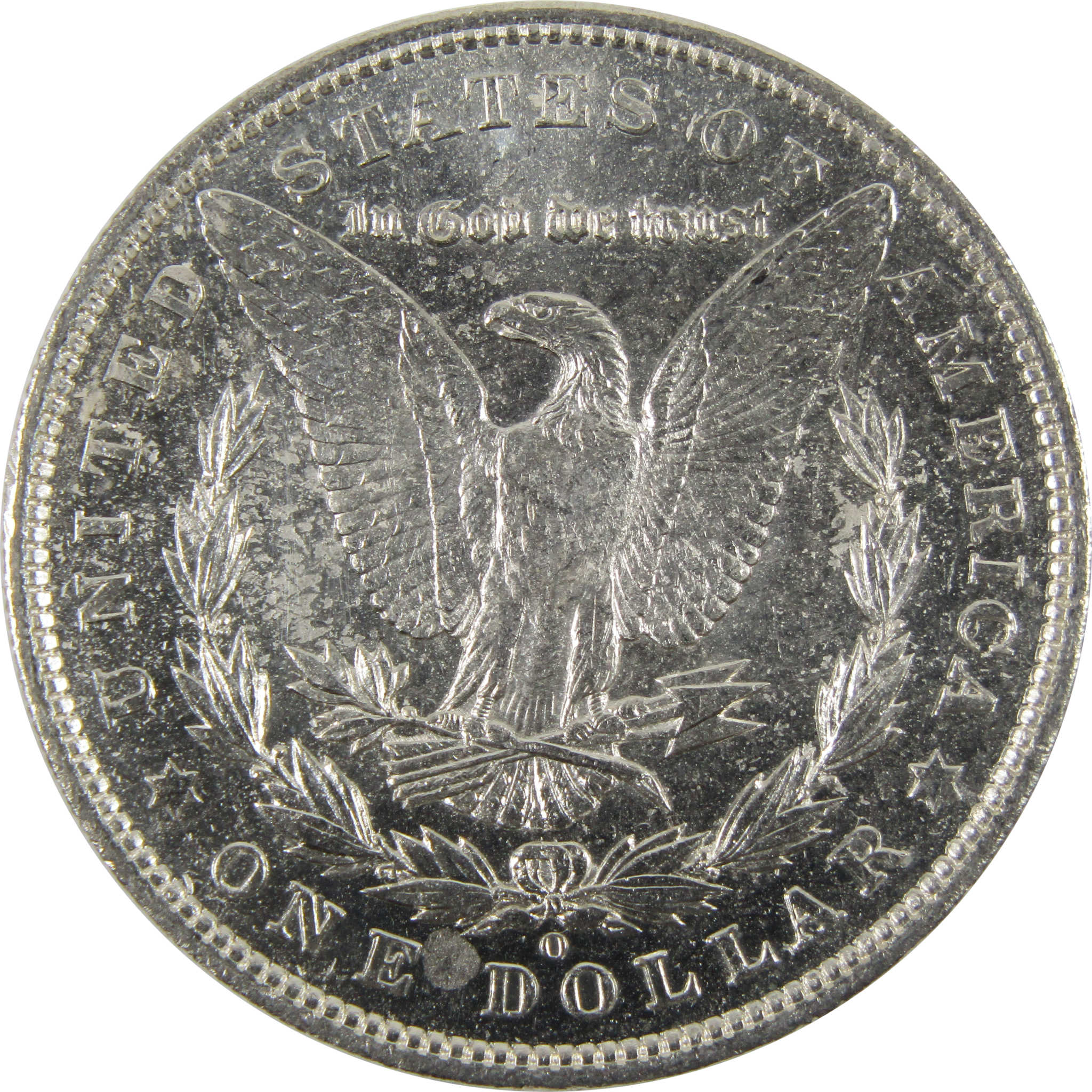 1904 O Morgan Dollar Choice Unc Reverse Struck Mint Error SKU:I8643