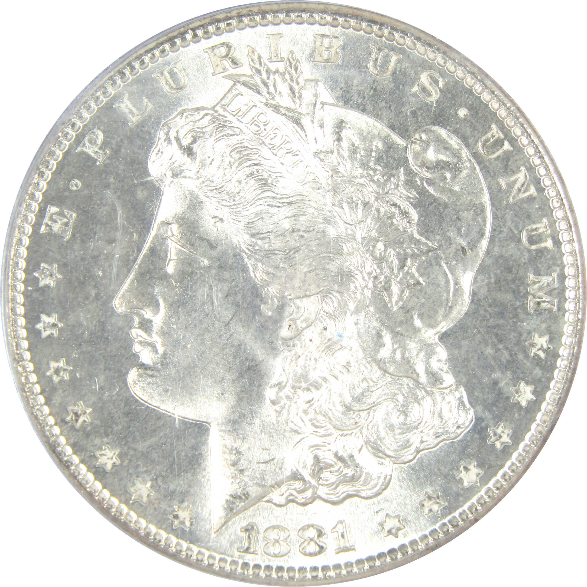 1881 S Morgan Dollar MS 65 PCGS Silver $1 Uncirculated SKU:CPC8594 - Morgan coin - Morgan silver dollar - Morgan silver dollar for sale - Profile Coins &amp; Collectibles