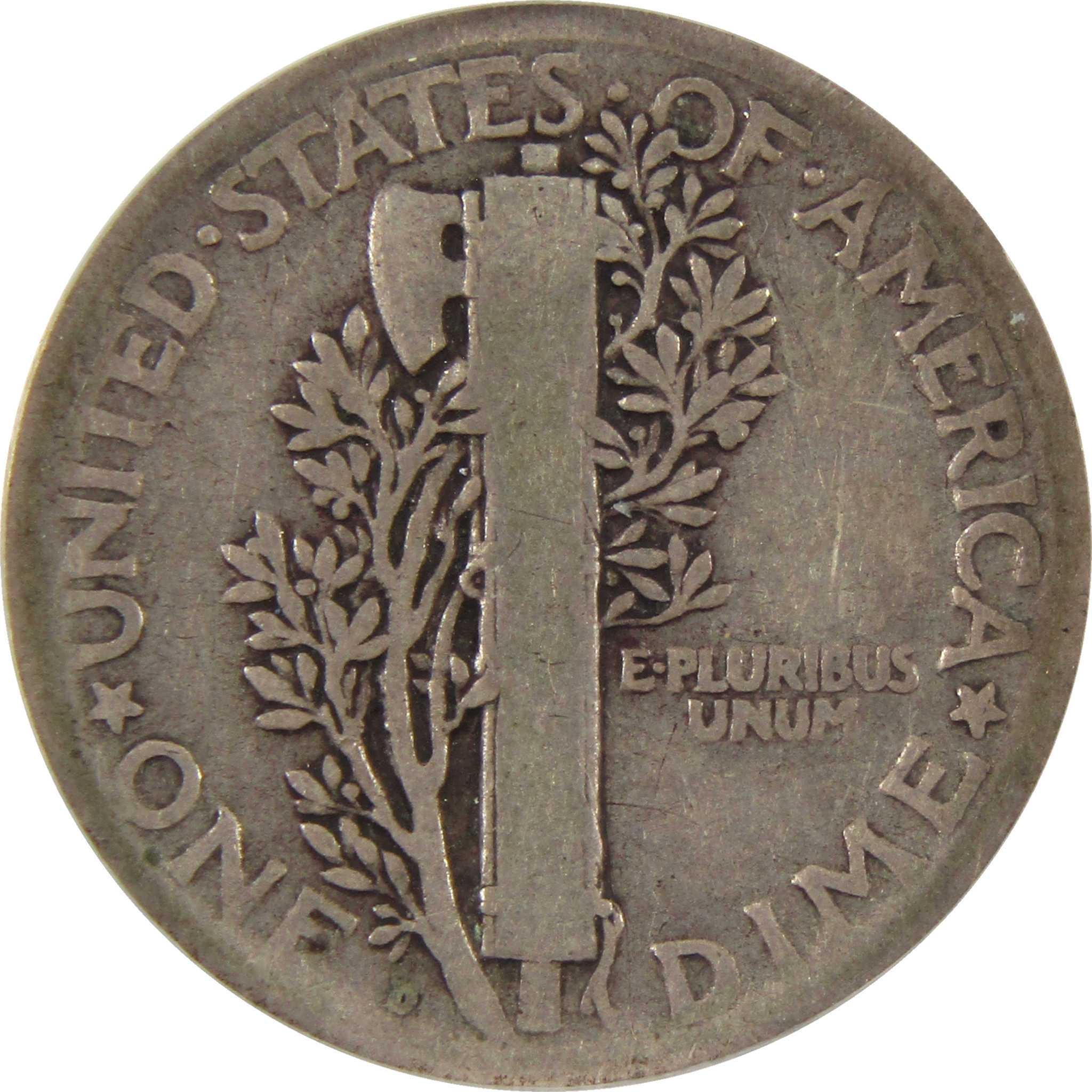1921 D Mercury Dime VG 8 ANACS Silver 10c Coin SKU:CPC5999