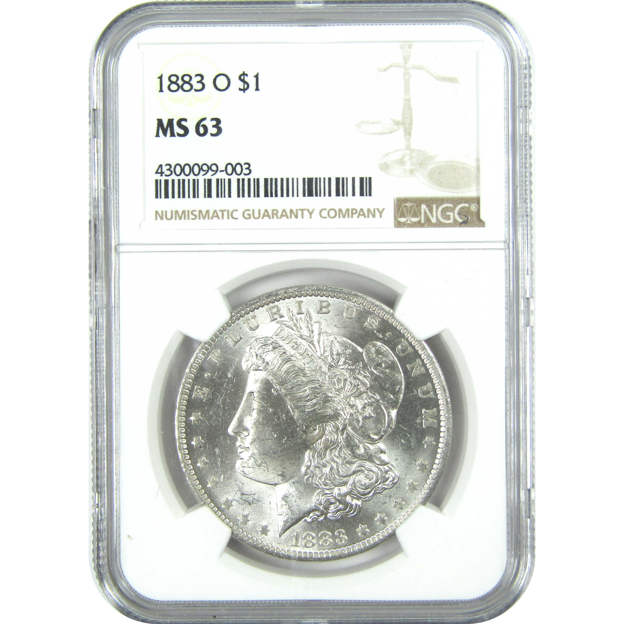 1883 O Morgan Dollar MS 63 NGC Silver $1 Uncirculated Coin SKU:I15859 - Morgan coin - Morgan silver dollar - Morgan silver dollar for sale - Profile Coins &amp; Collectibles