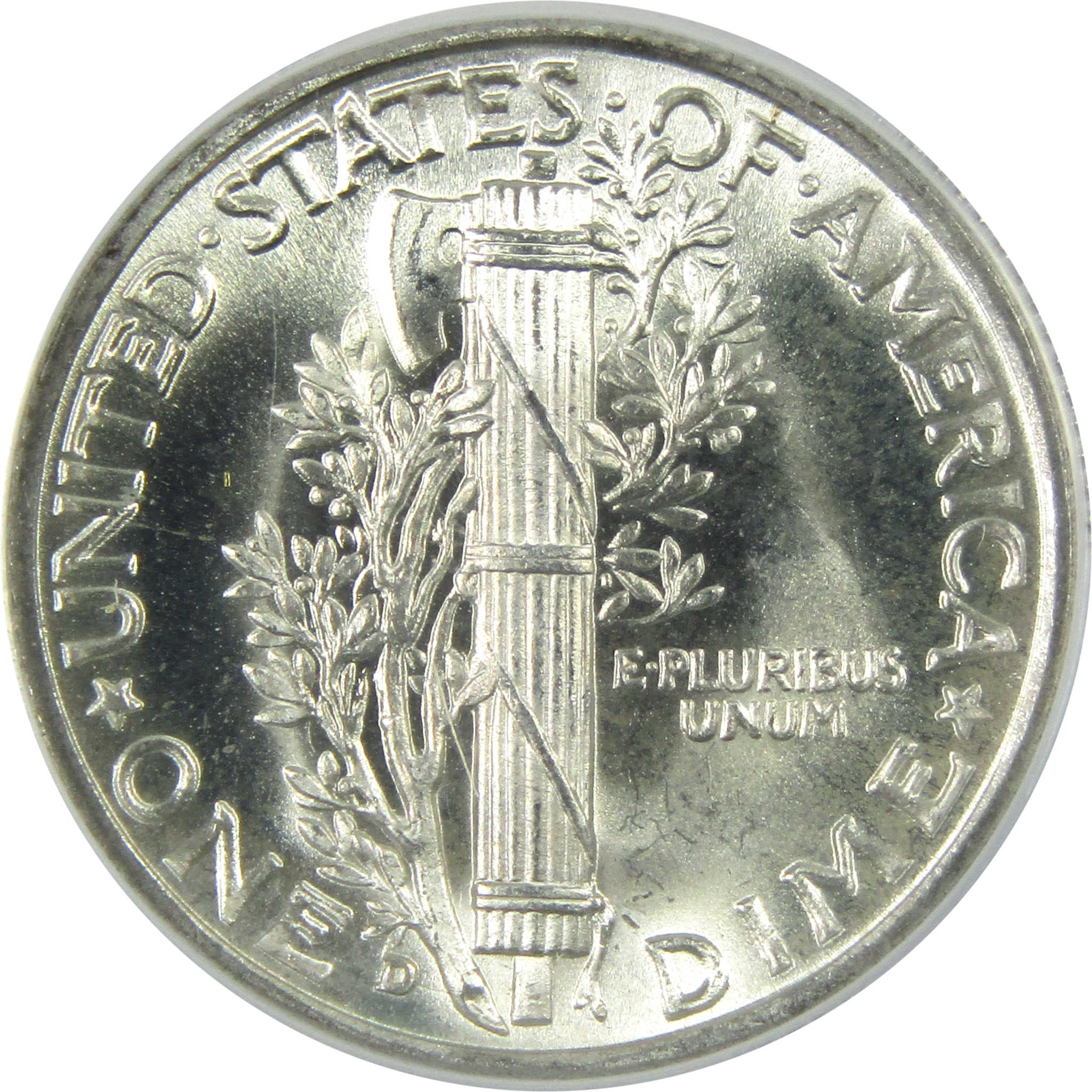 1939 D/D Mercury Dime MS 67 FSB ANACS Silver 10c SKU:I15065