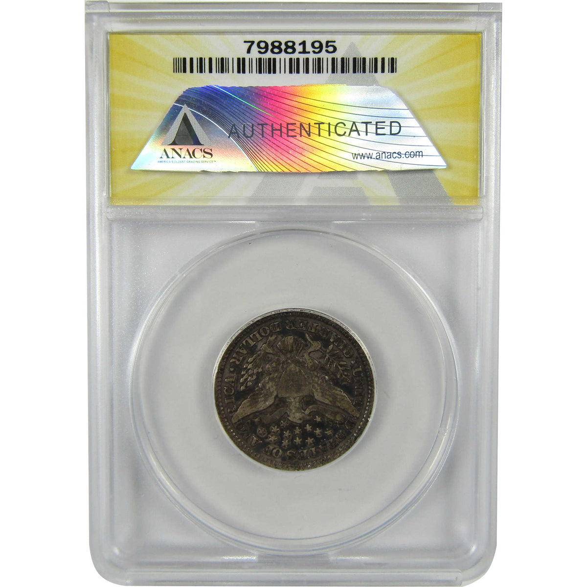 1895 Barber Silver Quarter F 15 Details ANACS 25c Coin SKU:I28553