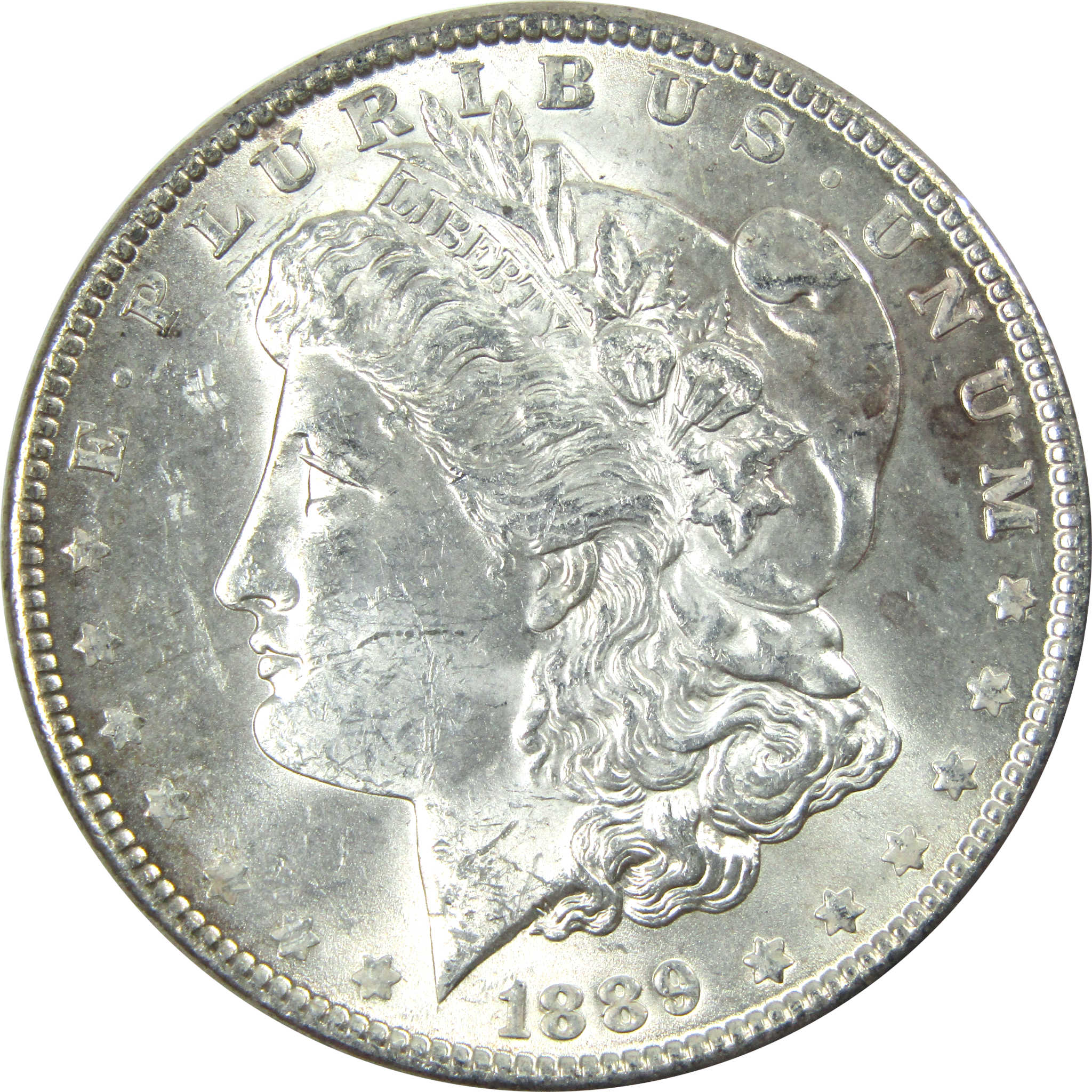 1889 Morgan Dollar Uncirculated Silver $1 Coin SKU:I13935 - Morgan coin - Morgan silver dollar - Morgan silver dollar for sale - Profile Coins &amp; Collectibles