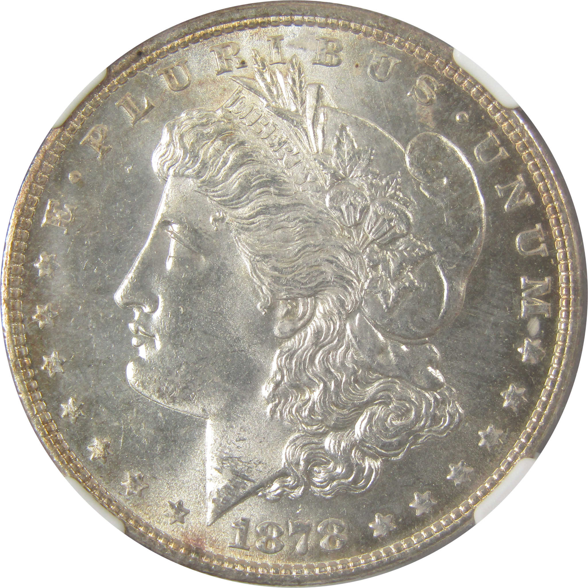 1878 7TF Rev 78 Morgan Silver Dollar MS 63 NGC Uncirculated SKU:I24095 - Morgan coin - Morgan silver dollar - Morgan silver dollar for sale - Profile Coins &amp; Collectibles
