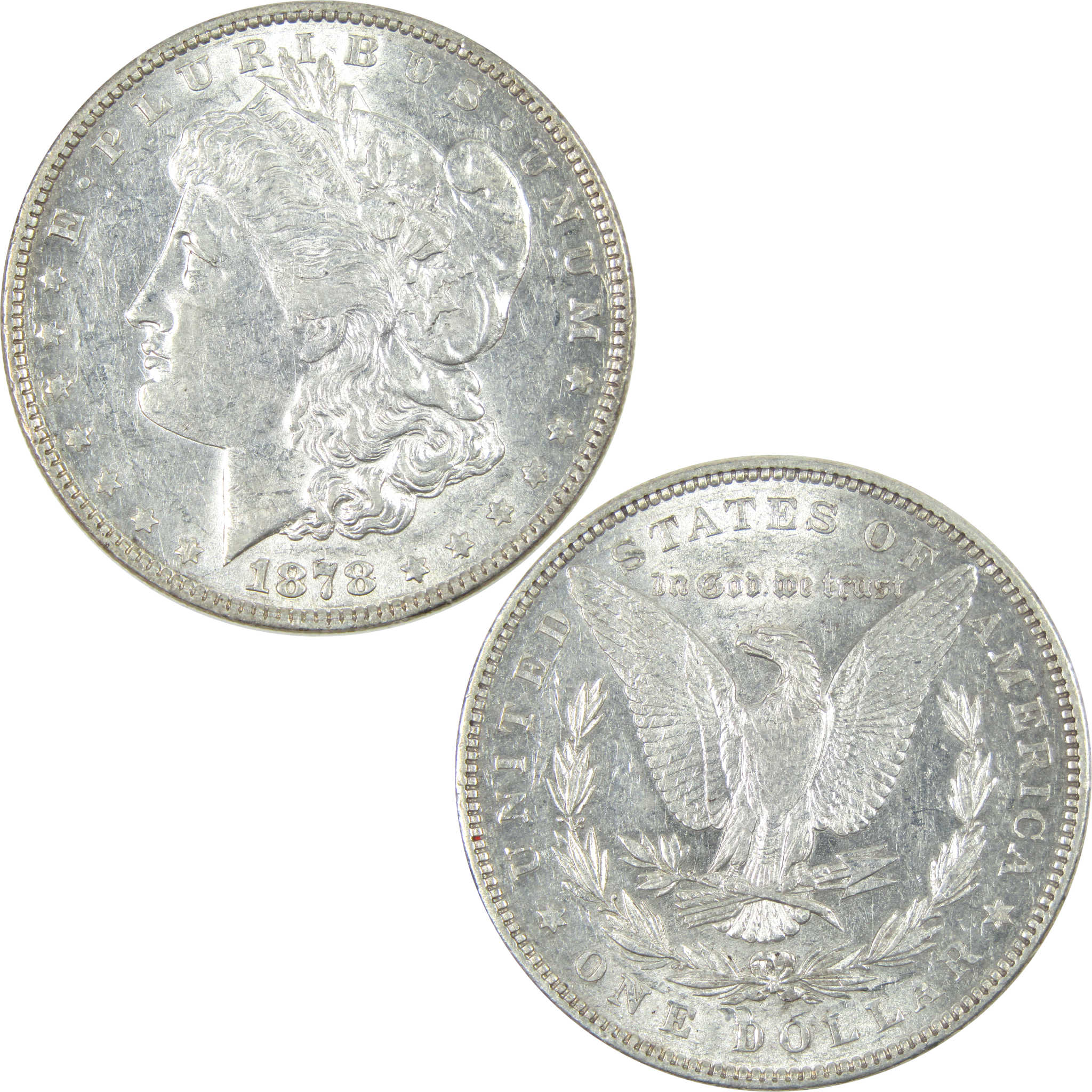 1878 7TF Rev 79 Morgan Dollar AU About Uncirculated Silver SKU:I15205 - Morgan coin - Morgan silver dollar - Morgan silver dollar for sale - Profile Coins &amp; Collectibles