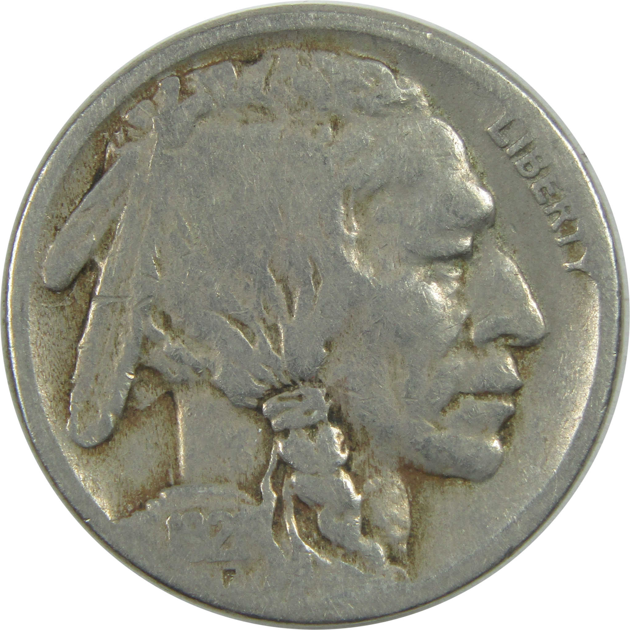 1921 S Indian Head Buffalo Nickel AG About Good 5c Coin SKU:I15495